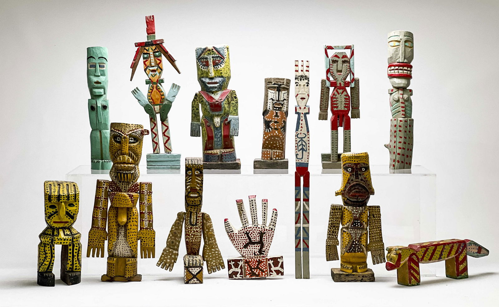 Ramón Castro Angulo - Figures, Group of 14 (1 of 6)