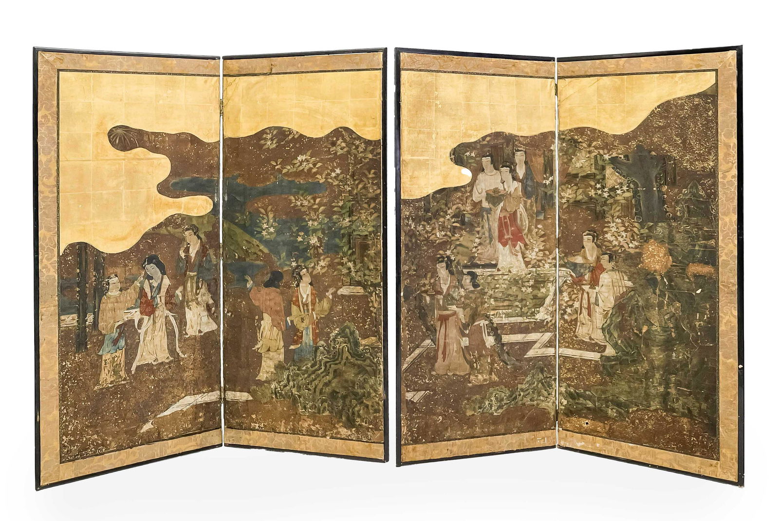 Japanese Four Panel Screen (1 of 8)