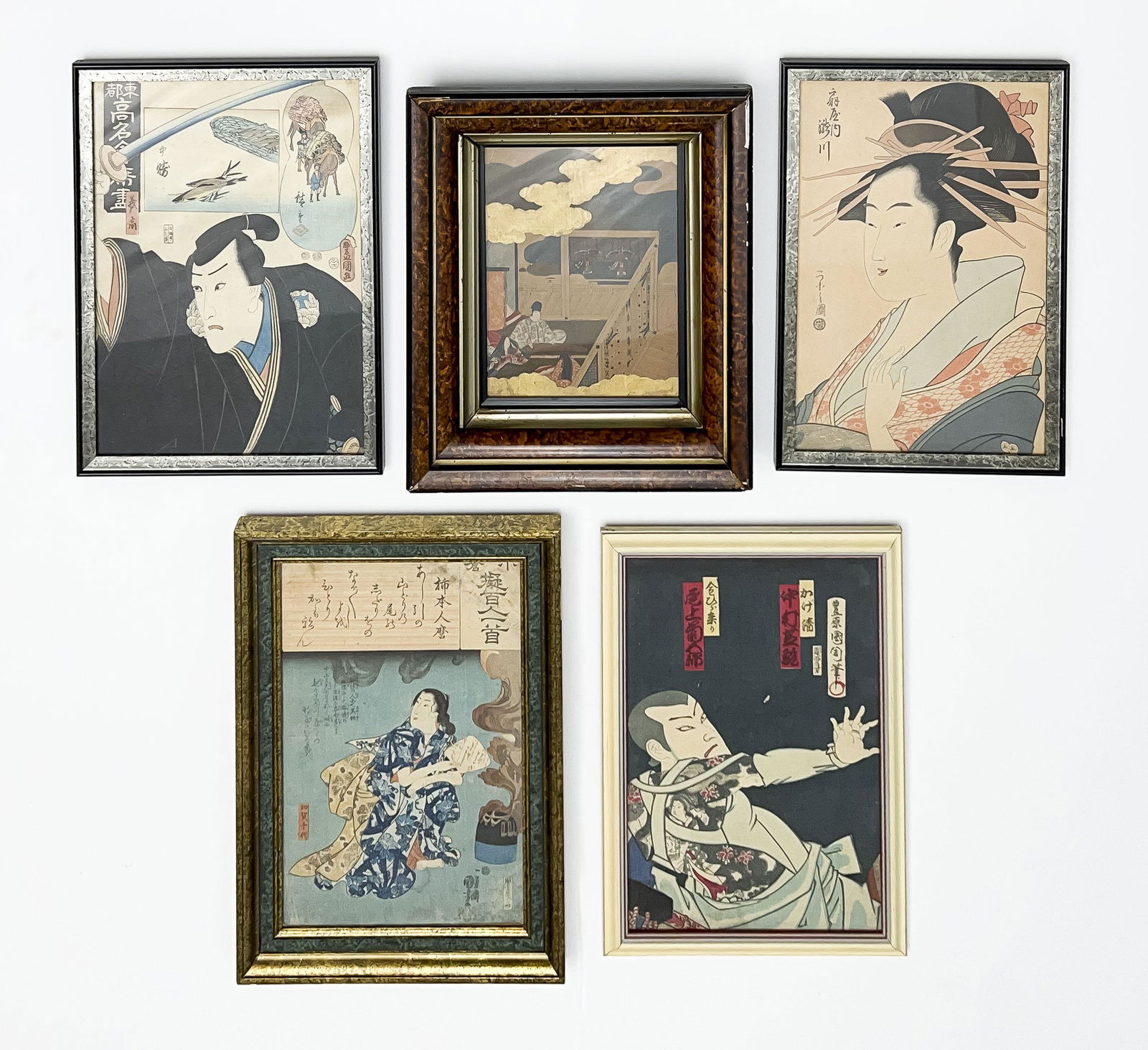 Japanese Works on Paper, Group of 5 (1 of 7)