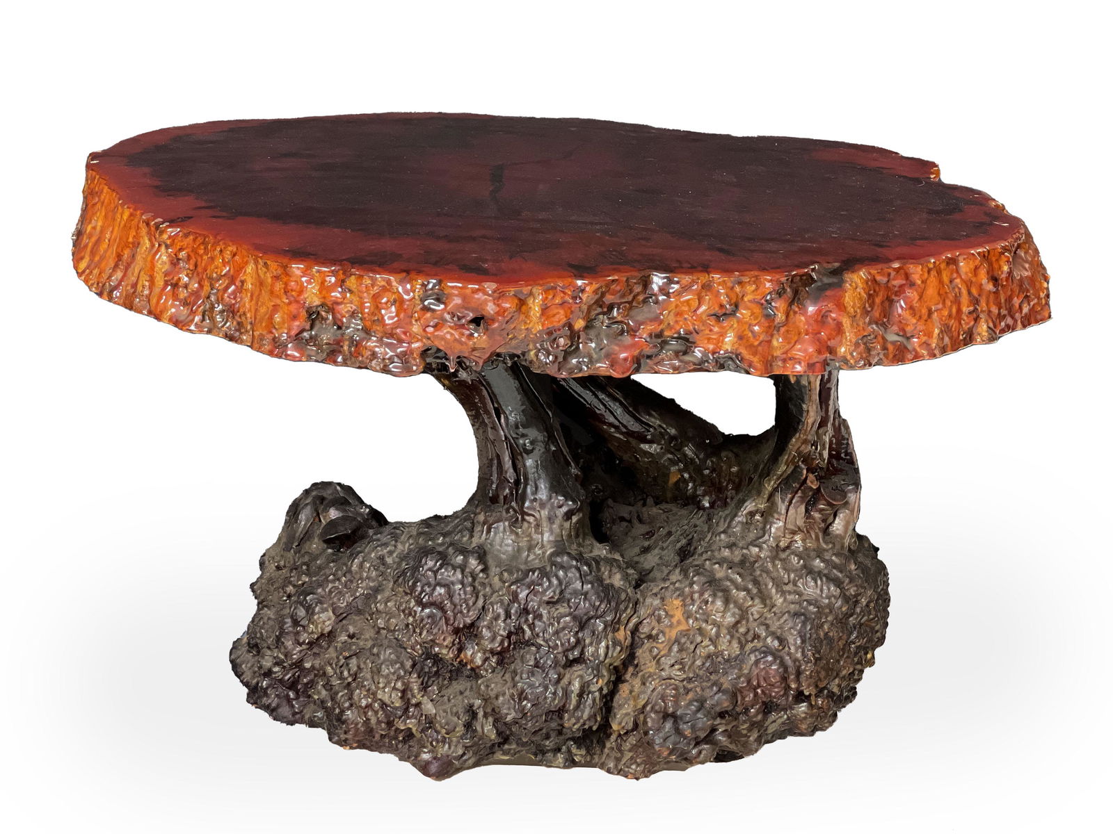 Live Edge Burl Low Table (1 of 4)
