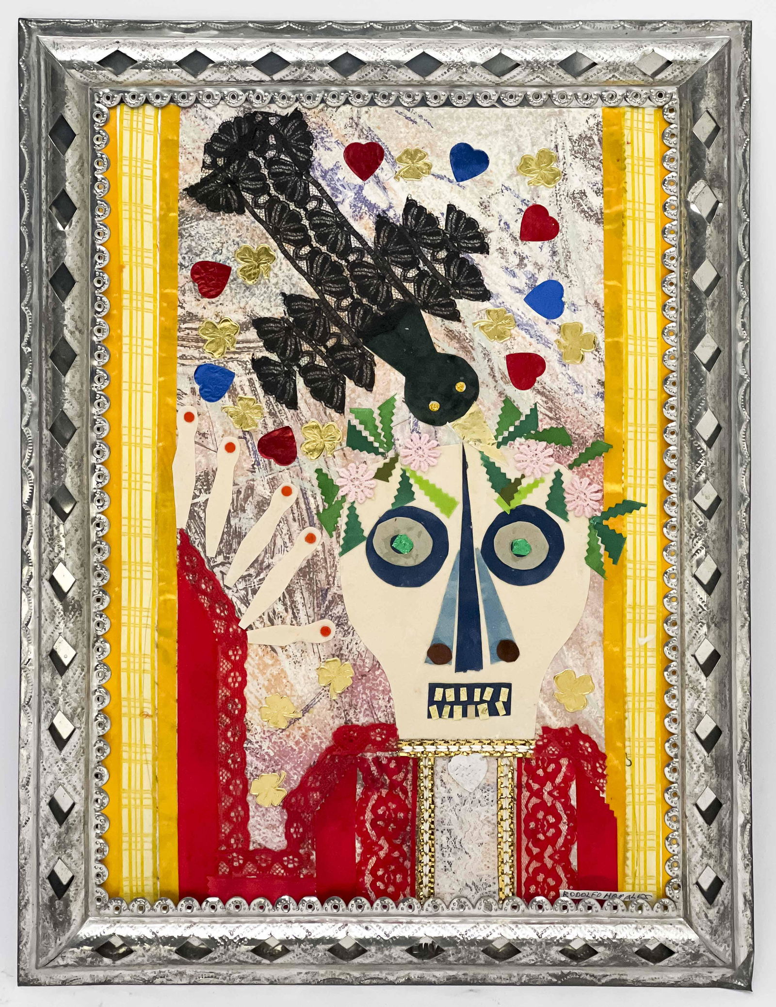 Rodolfo Morales - Untitled (Skull and Bird) (1 of 4)