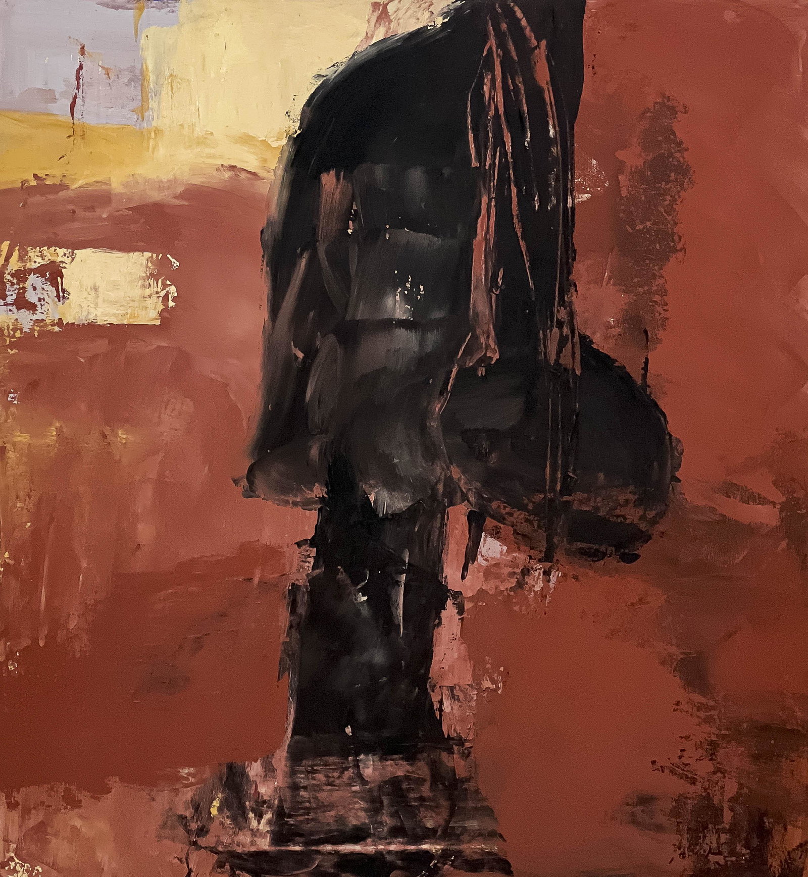 Manel Lledós - Turkish Dreamer: Lot 124 Manel Lledós Spanish (b. 1955) Turkish Dreamer (1994) acrylic on canvas signed verso 46 x 42 inches frame dimensions: 47 1/4 x 43 1/4 x 1 1/2 inches, wood frame Provenance: From the GE Co