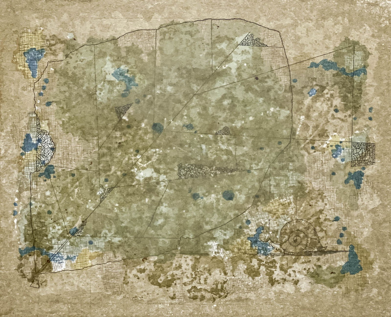 Ryonosuke Fukui - Untitled (Composition with Snail) (1 of 4)