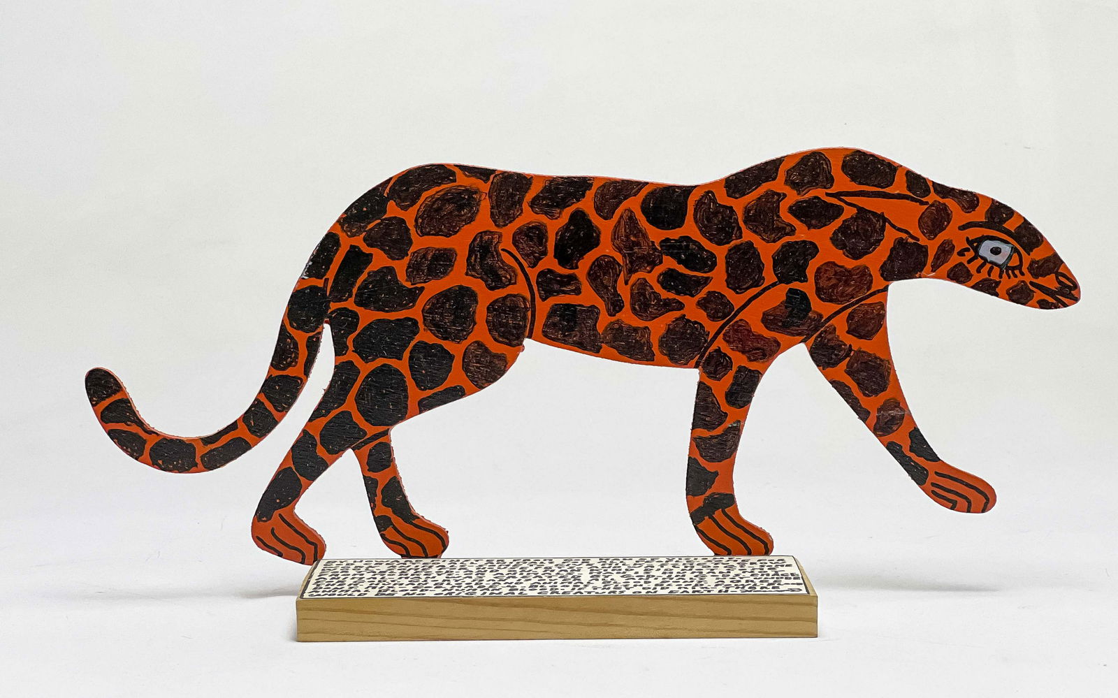 Howard Finster - Untitled (Cheetah) (1 of 6)