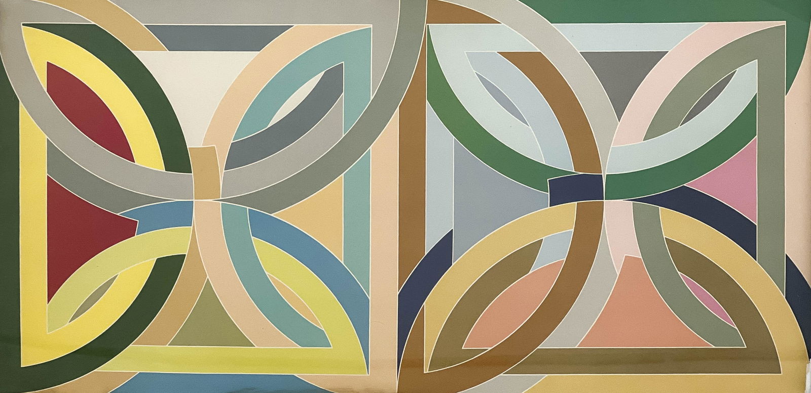 after Frank Stella - Leo Castelli Gallery Exhibition Announcement (1 of 5)