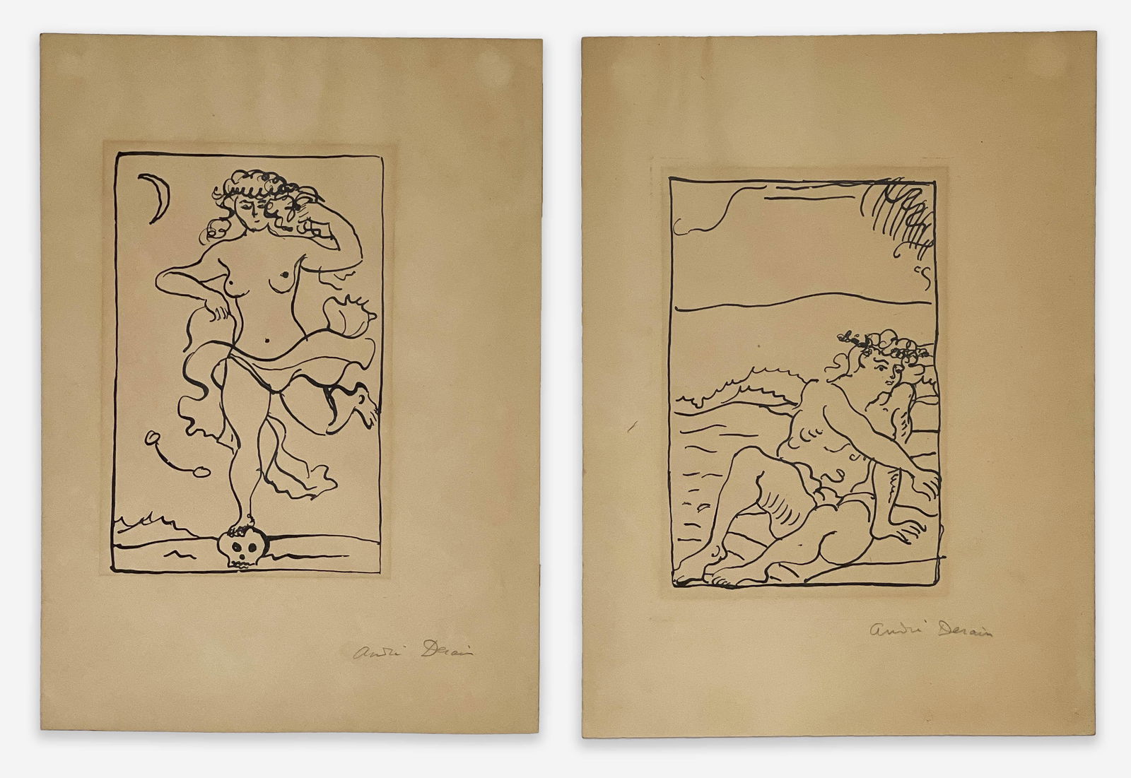 André Derain - Two Works on Paper (1 of 5)