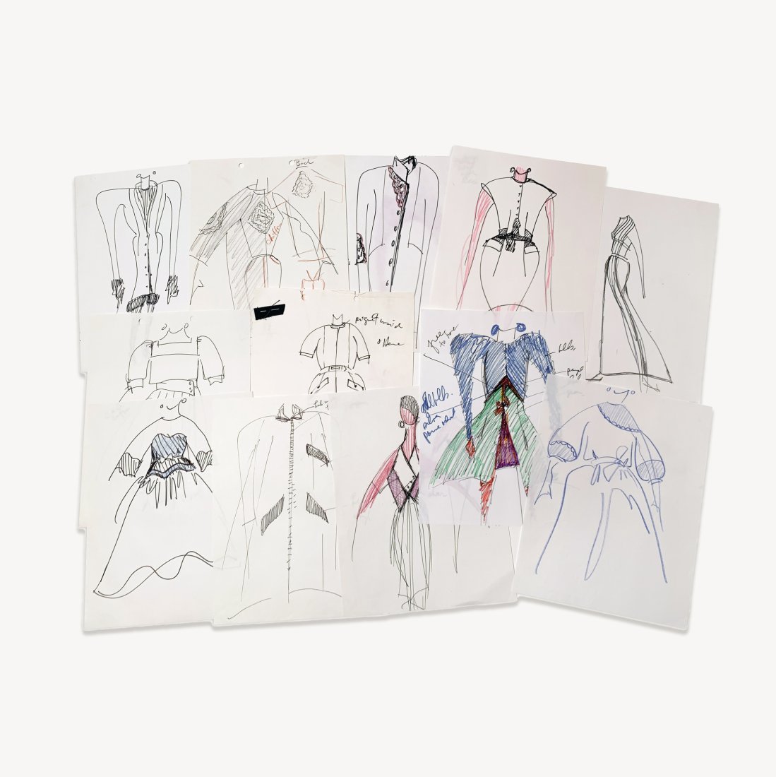 Geoffrey Beene - 25 Fashion Illustrations (1 of 2)