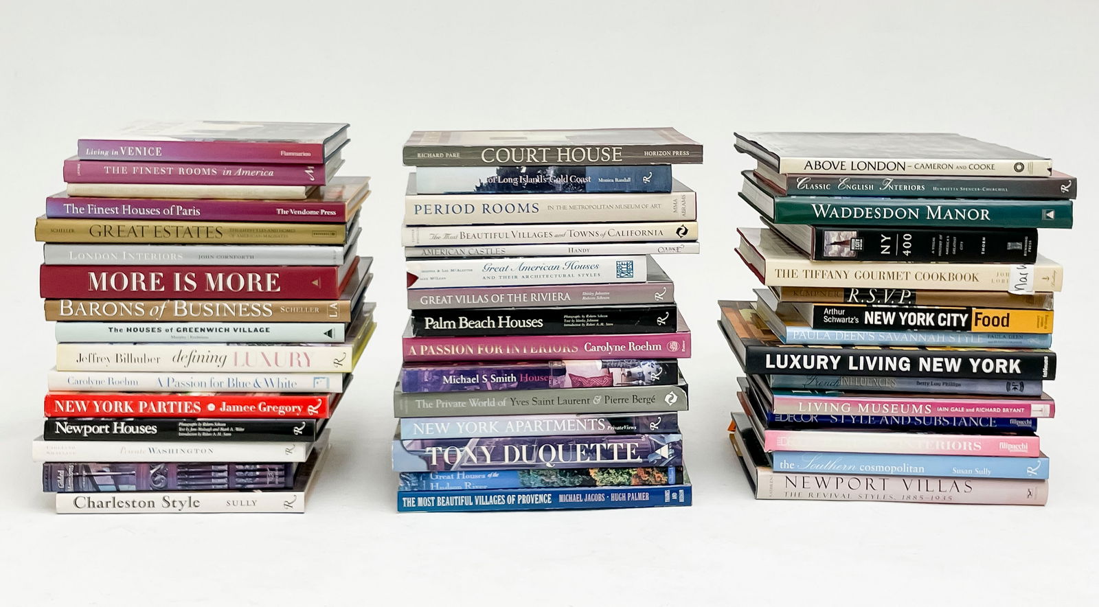 Collection Of 46 Interior Design Reference Books (1 of 6)