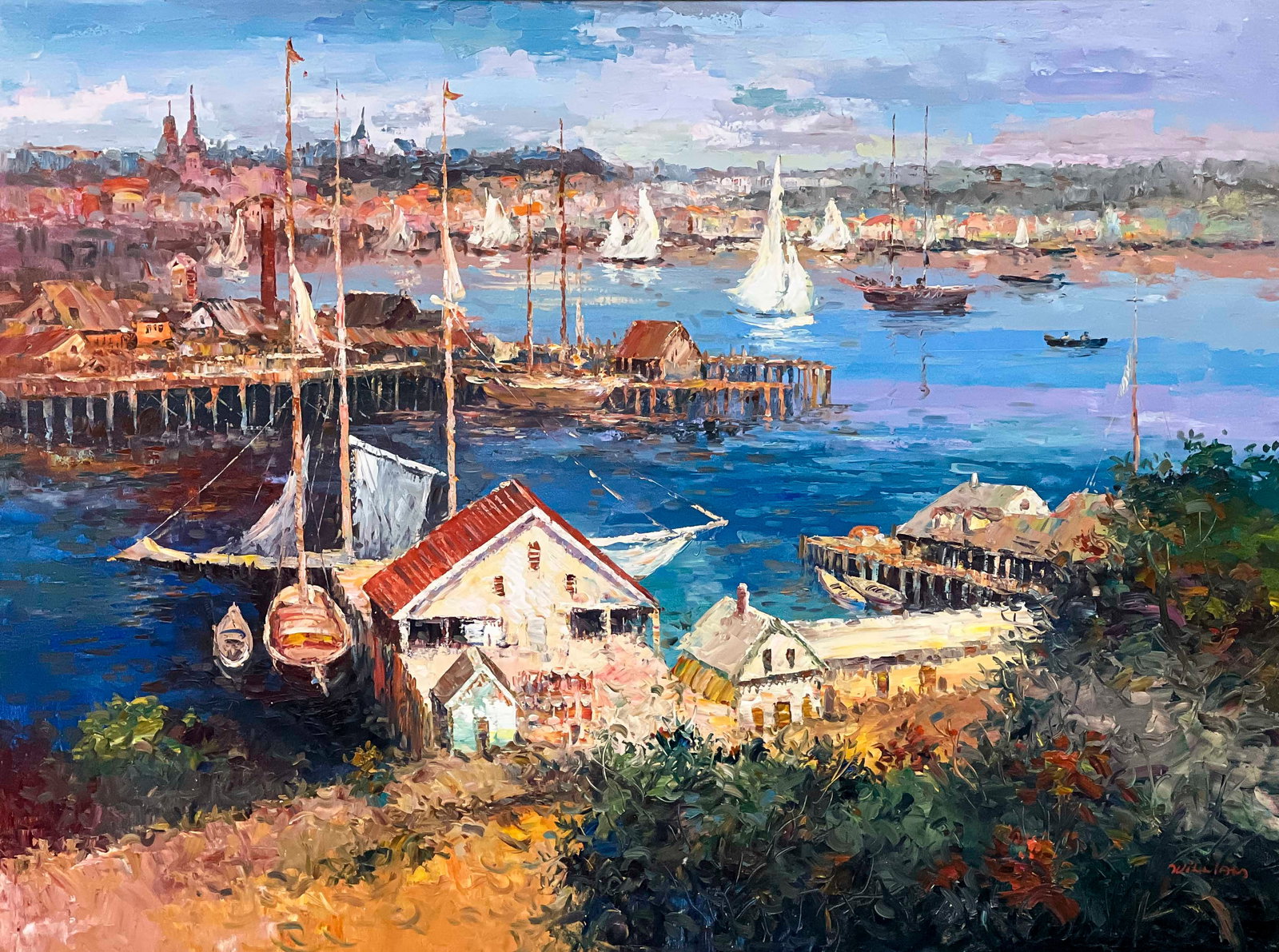 Unknown Artist - Untitled (Coastline) (1 of 4)