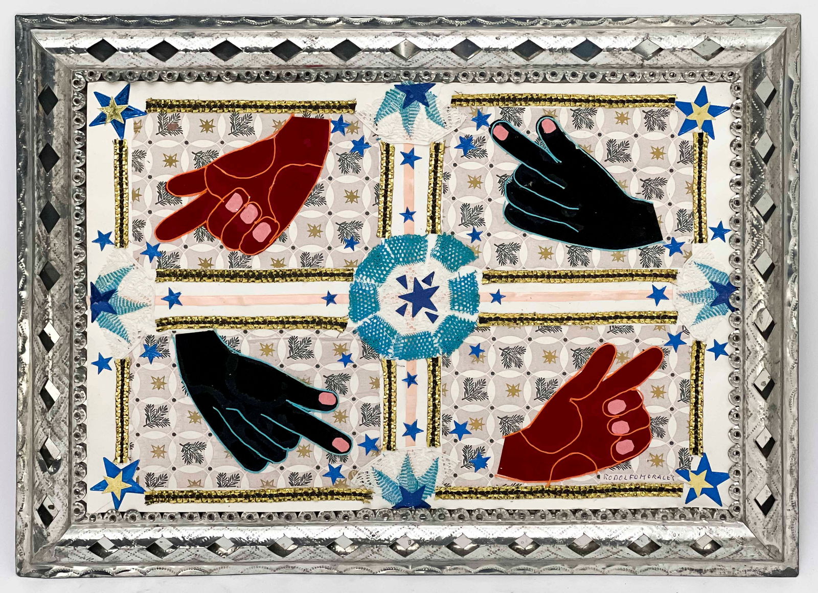 Rodolfo Morales - Untitled (Four Hands) (1 of 4)