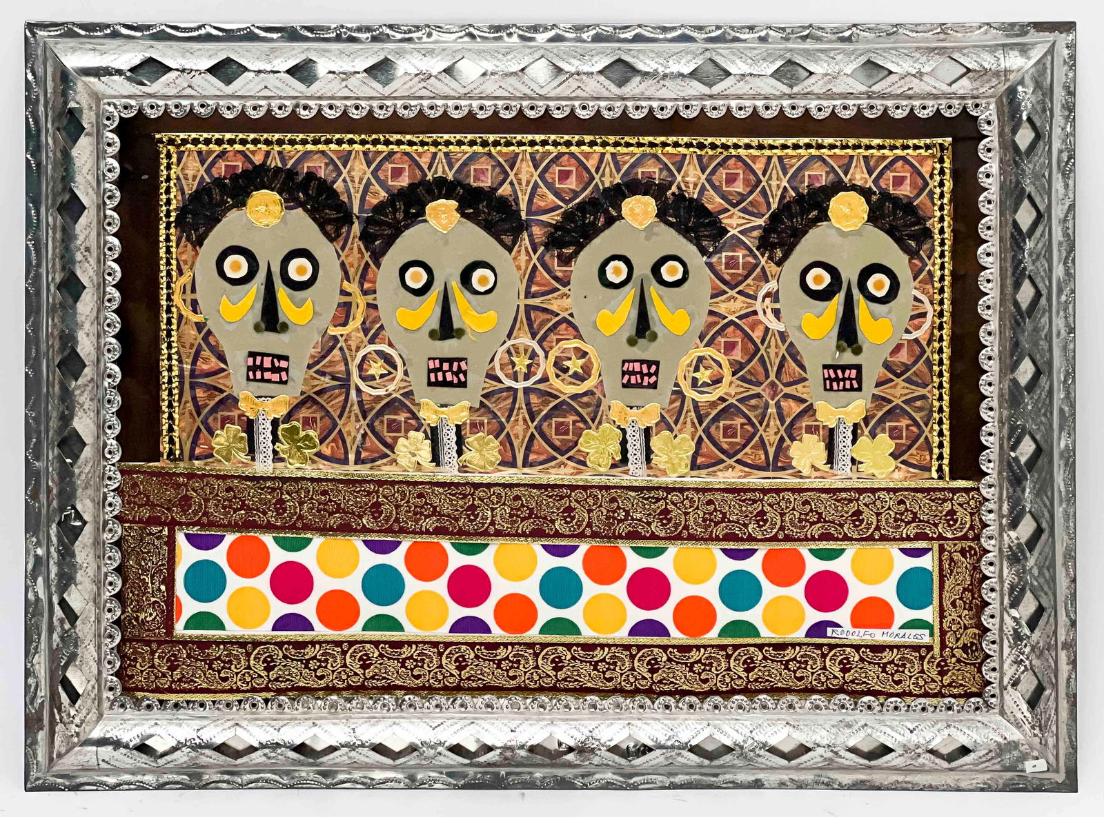 Rodolfo Morales - Untitled (Four Skulls) (1 of 4)