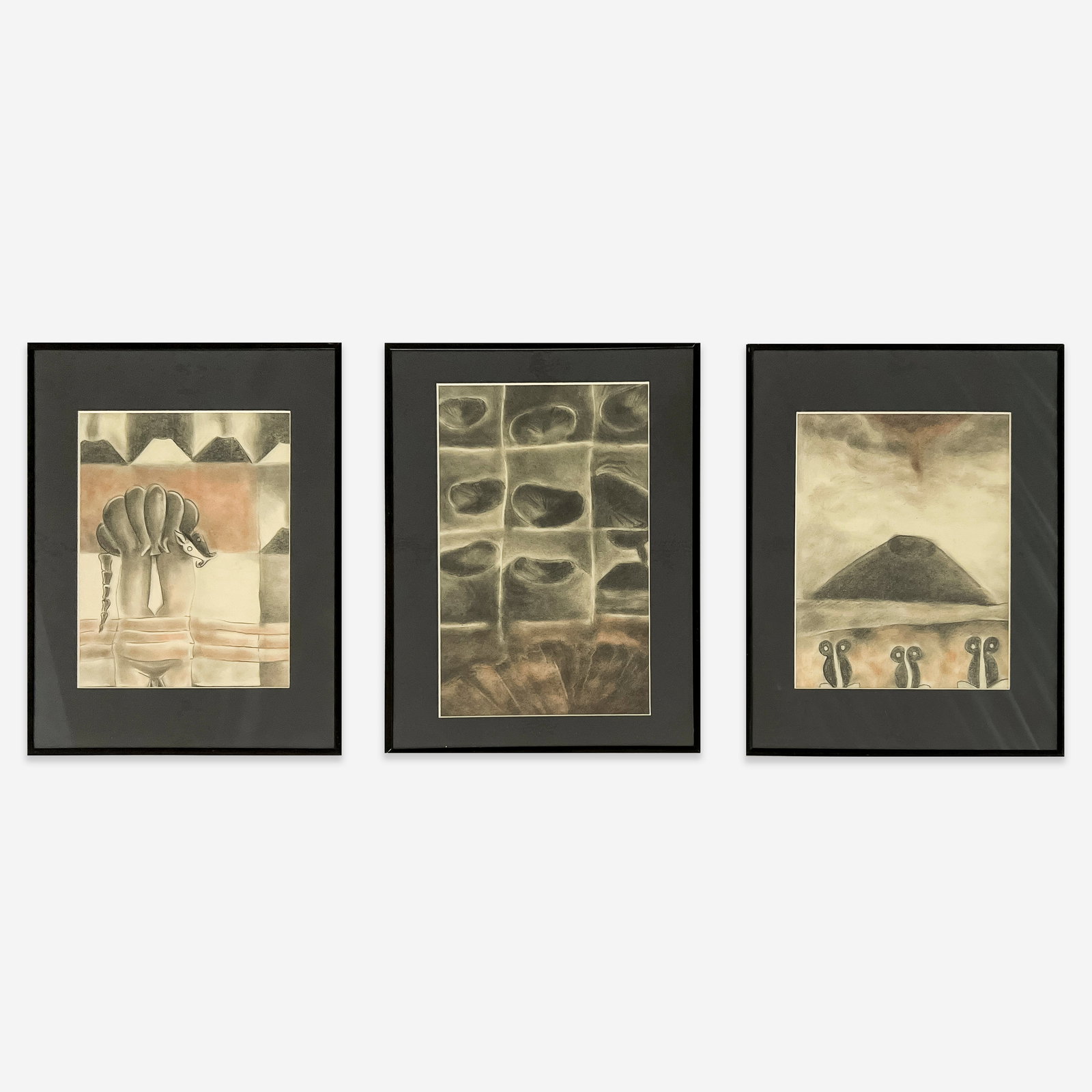 Unknown Artist - 3 Landscapes (1 of 5)