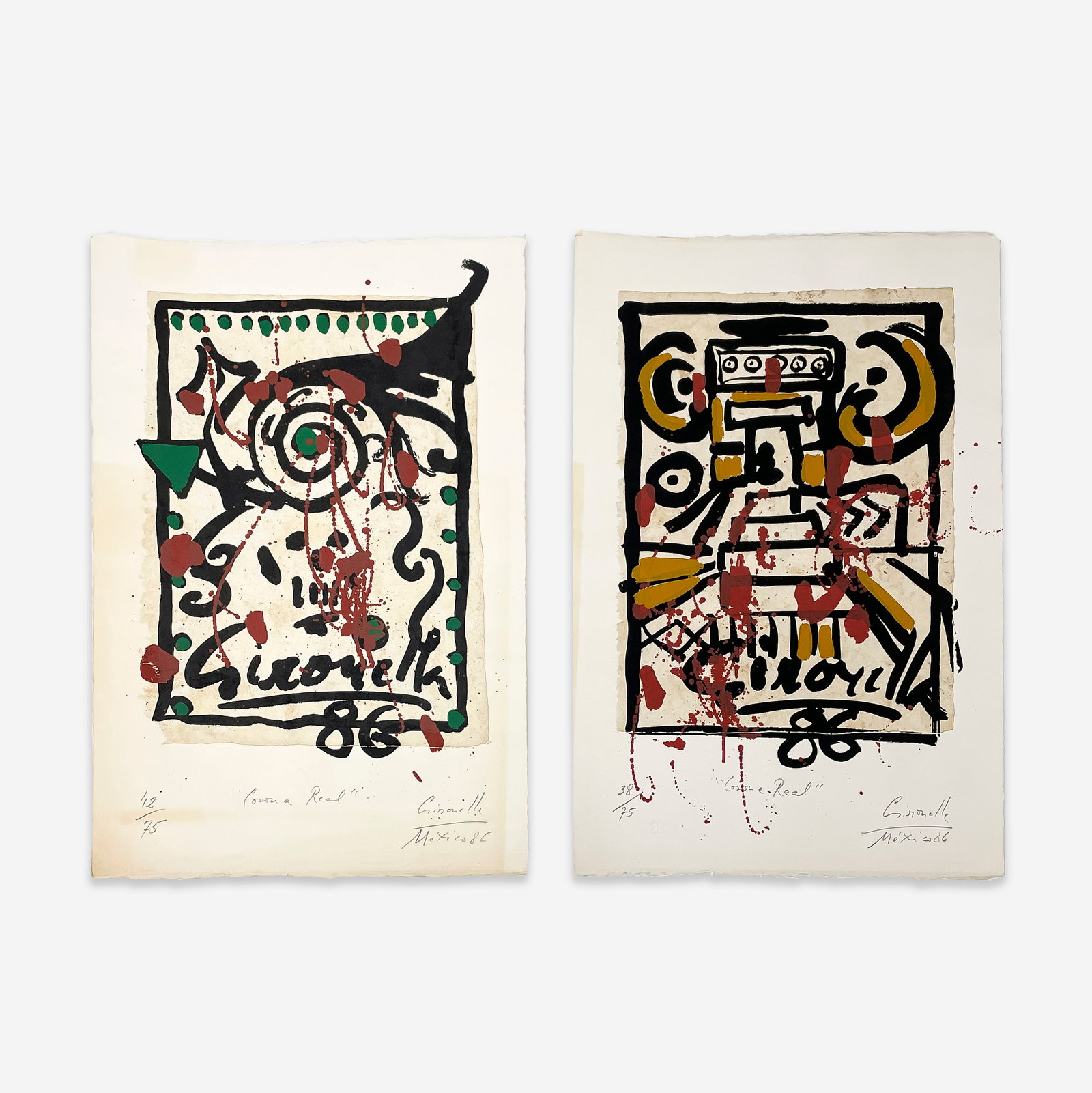 Alberto Gironella - Corona Real (2 Works) (1 of 5)