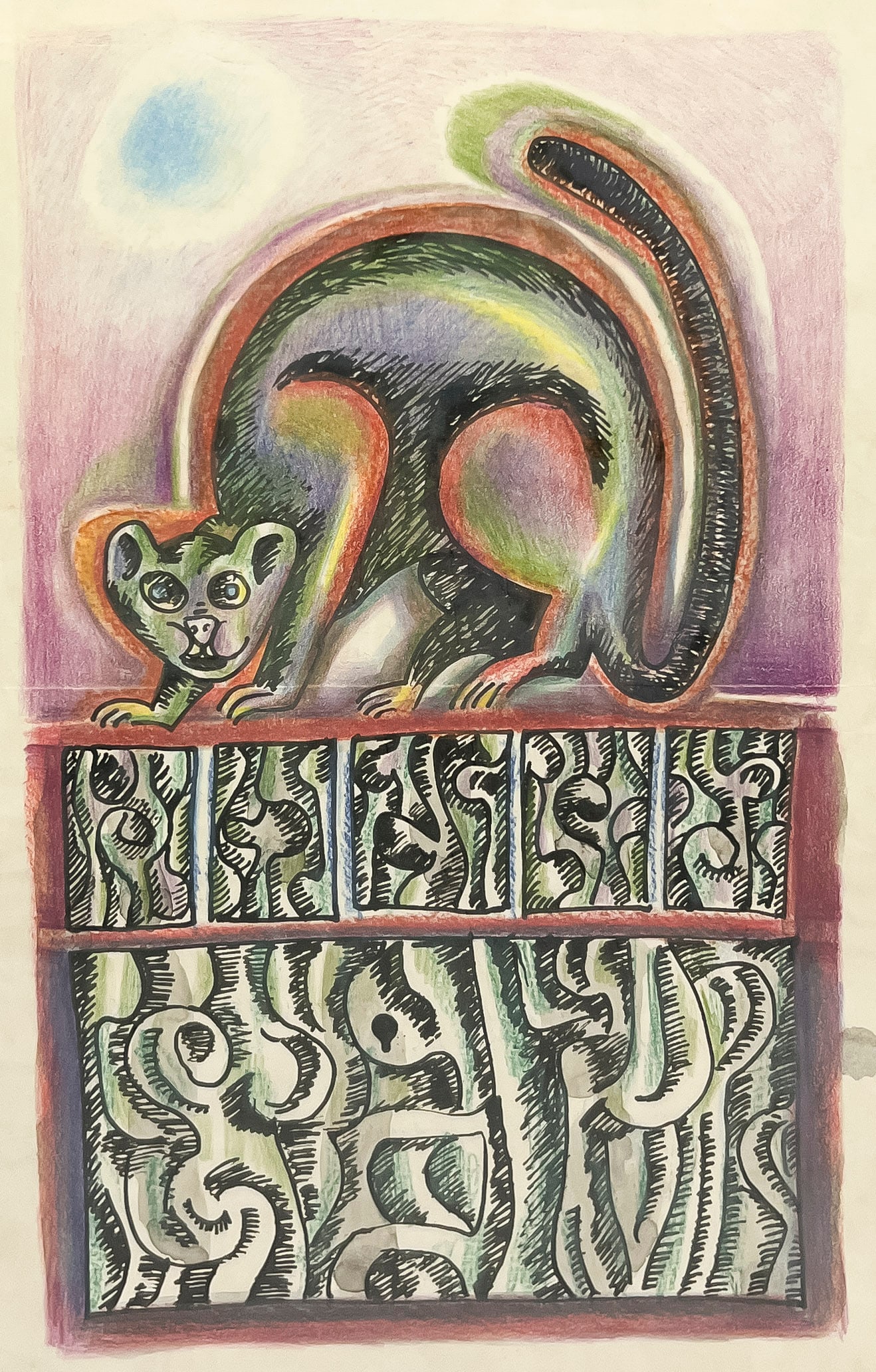 Guadalupe ”Lopus Diarakato” Castro - Untitled (Monkey) (1 of 3)