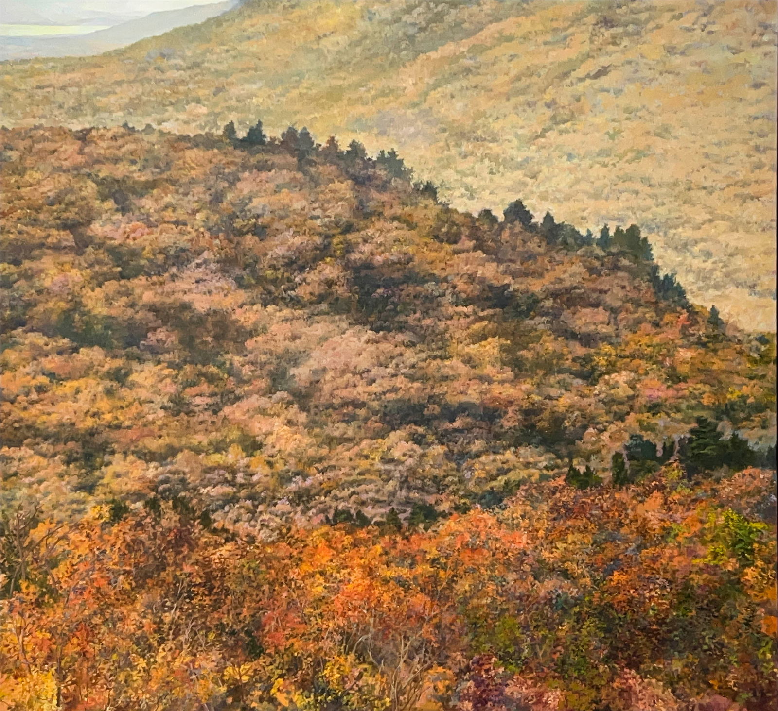 Douglas James Maguire - Off Little Tonche: Lot 18 Douglas James Maguire American (b. 1940) Off Little Tonche (1992) oil on linen 66 x 72 inches frame dimensions: 67 3/4 x 73 3/4 x 2 3/4 inches, wood frame Provenance: From the GE Corporate Coll