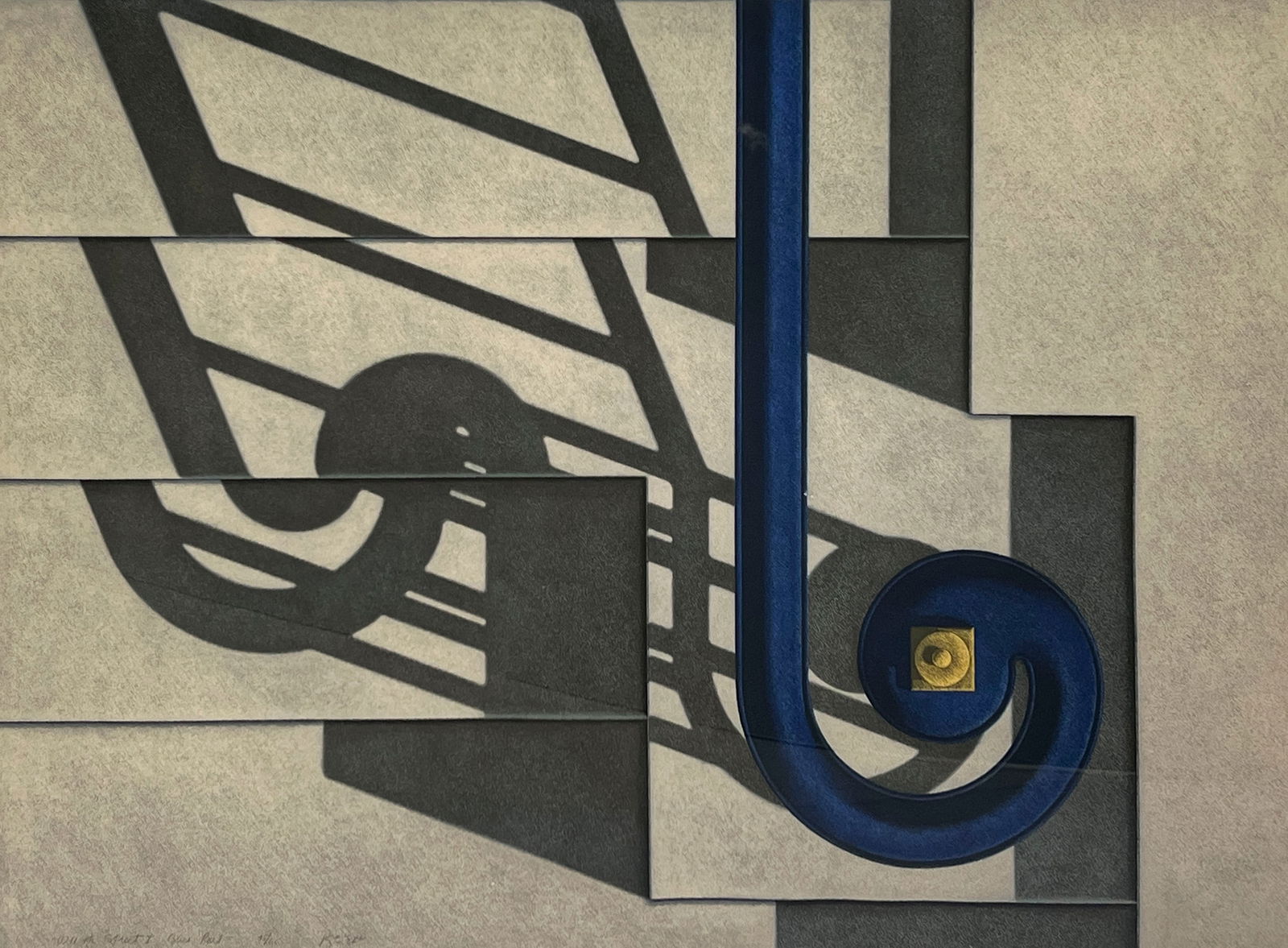 Hugh Kepets - W 11th St. I Blue Rail (1 of 5)