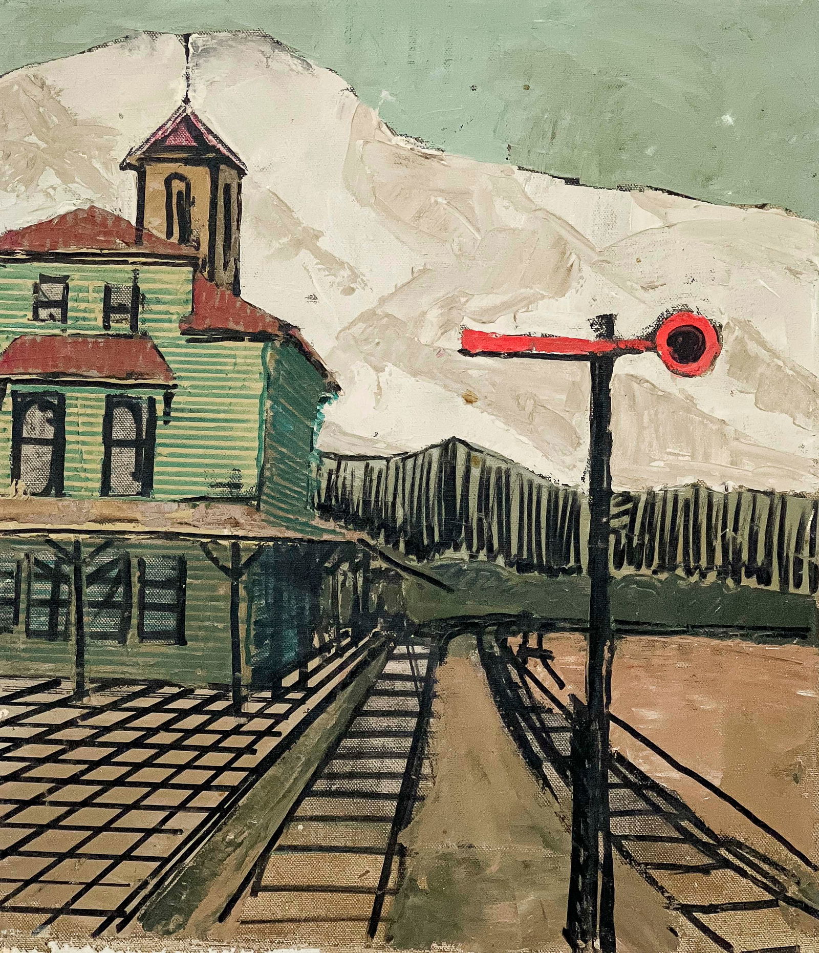 Albert Bela Bauer - Untitled (Train Station) (1 of 3)