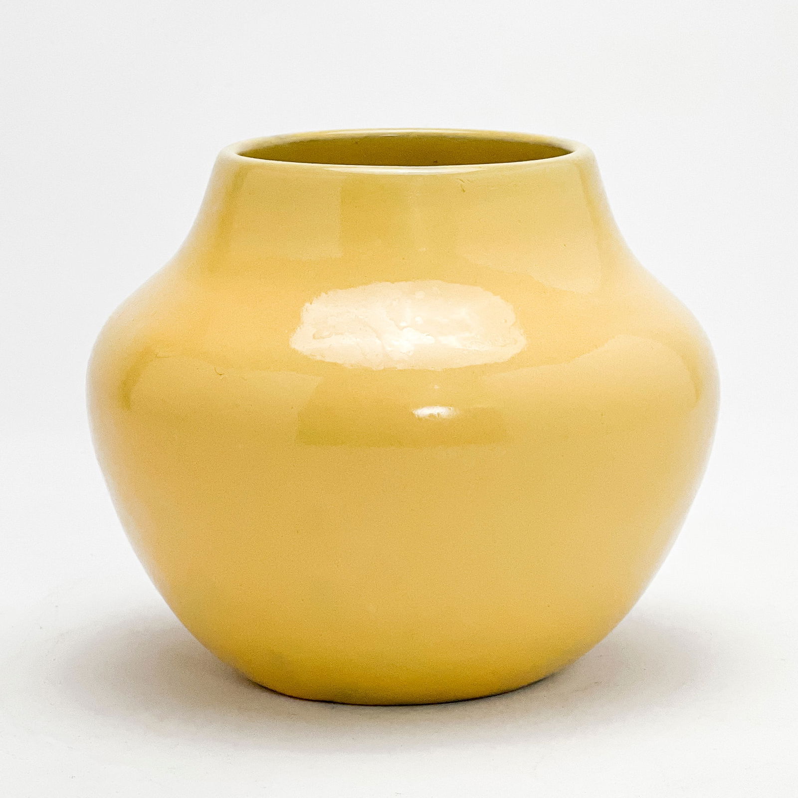 California Faience - Yellow Vase (1 of 5)