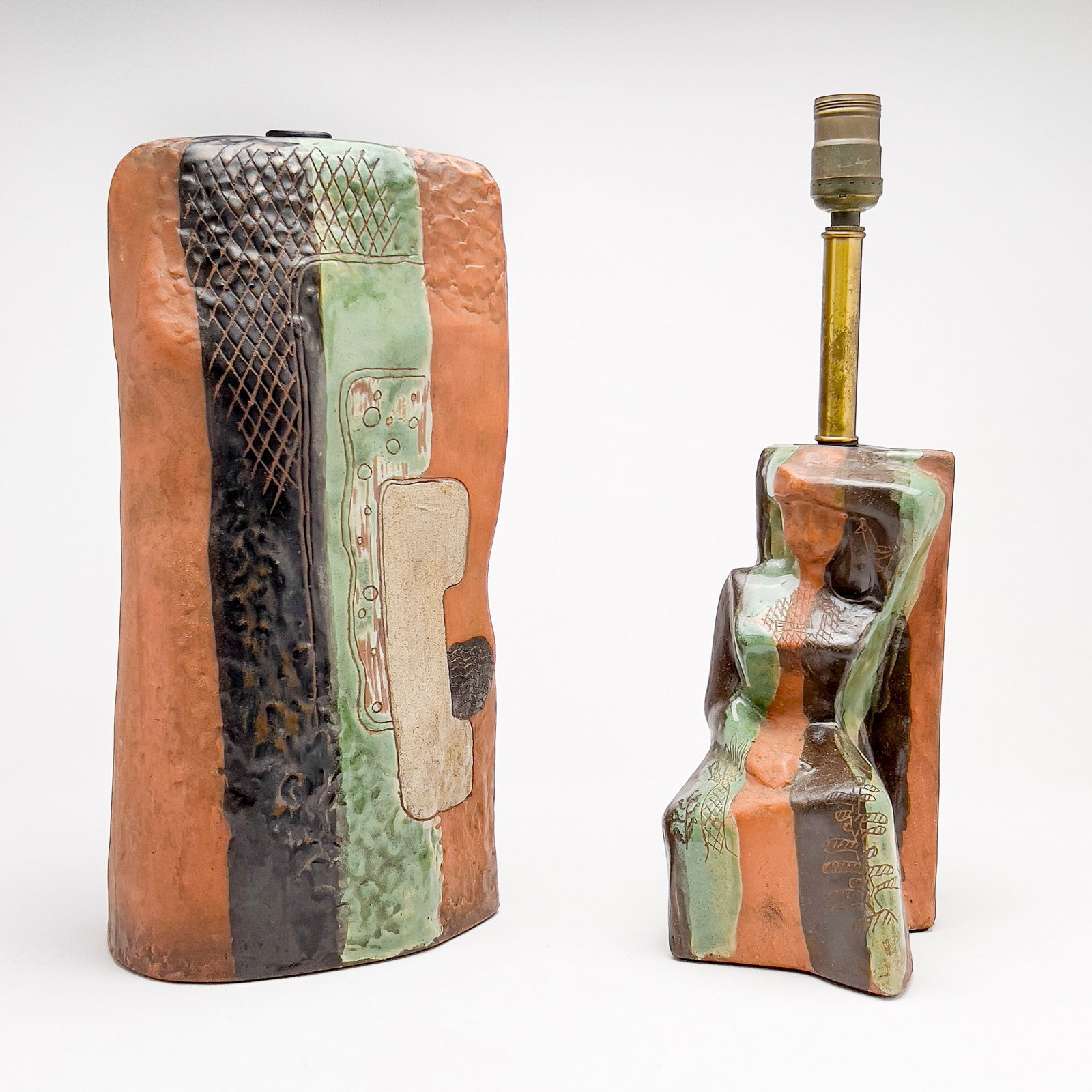 Marianne Von Allesch - Cubist Lamps, Group of 2 (1 of 6)