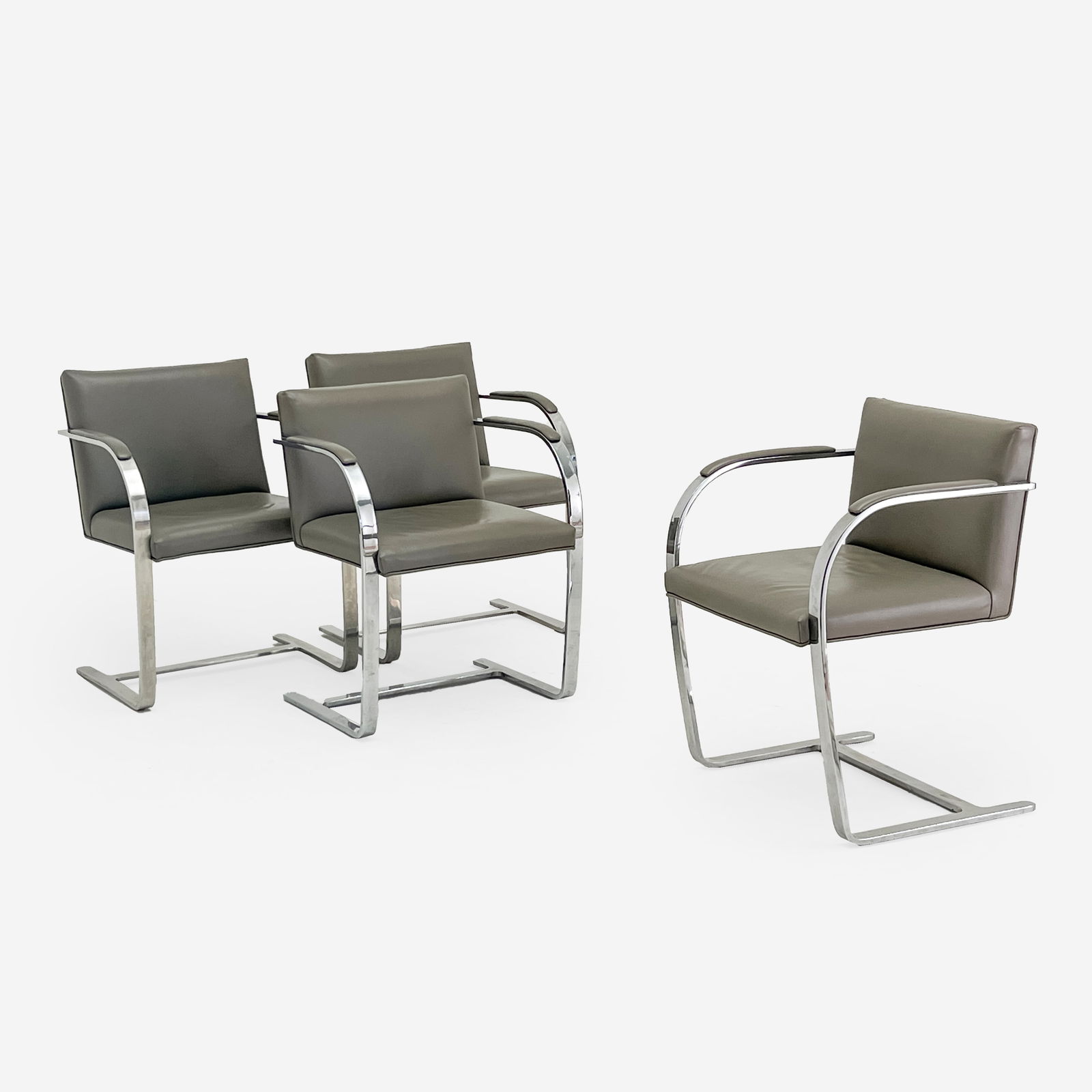 Ludwig Mies van der Rohe - Brno Chairs, Group of 4 (1 of 5)
