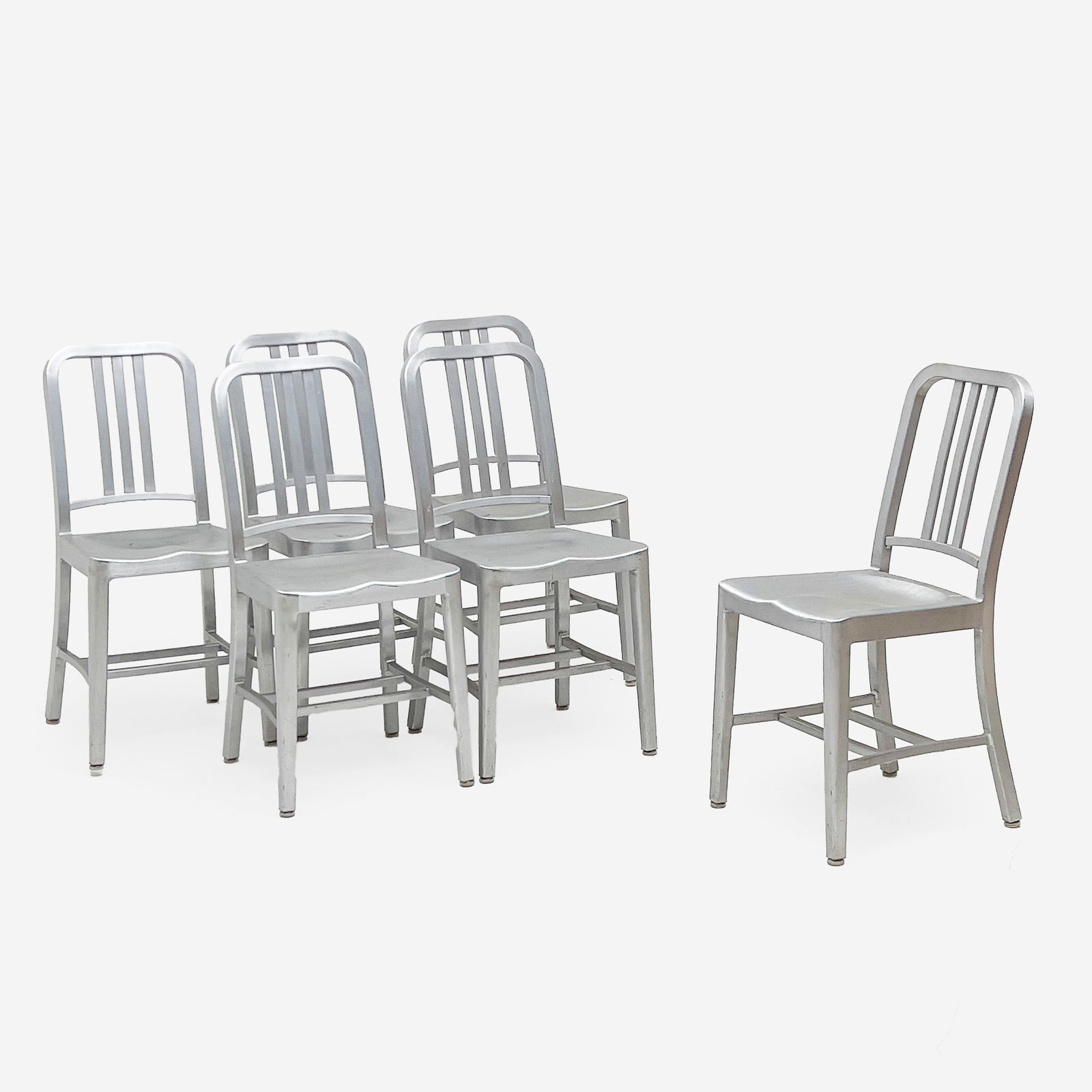 Emeco - 1006 Navy Chairs, group of 6 (1 of 5)