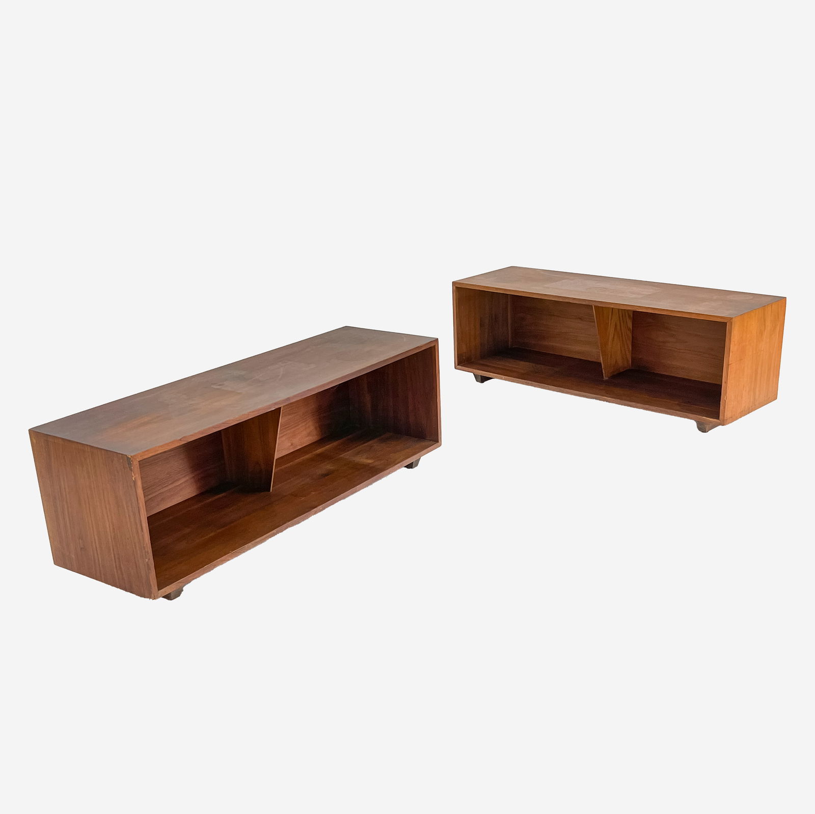 Mid Century Low Cabinets, Pair (1 of 7)