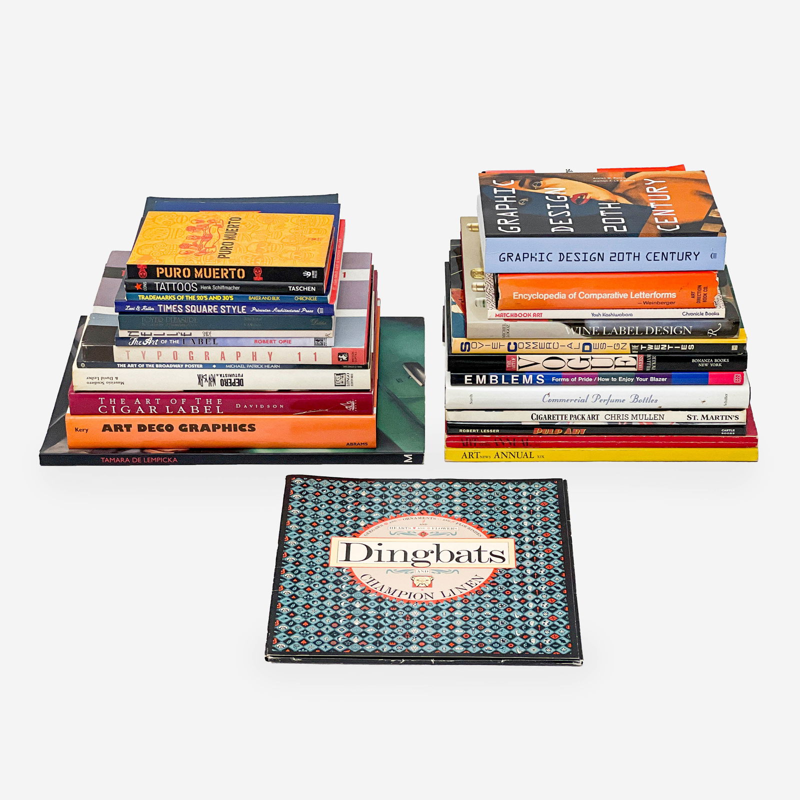 Collection of 26 Graphic Design and Art Books (1 of 7)