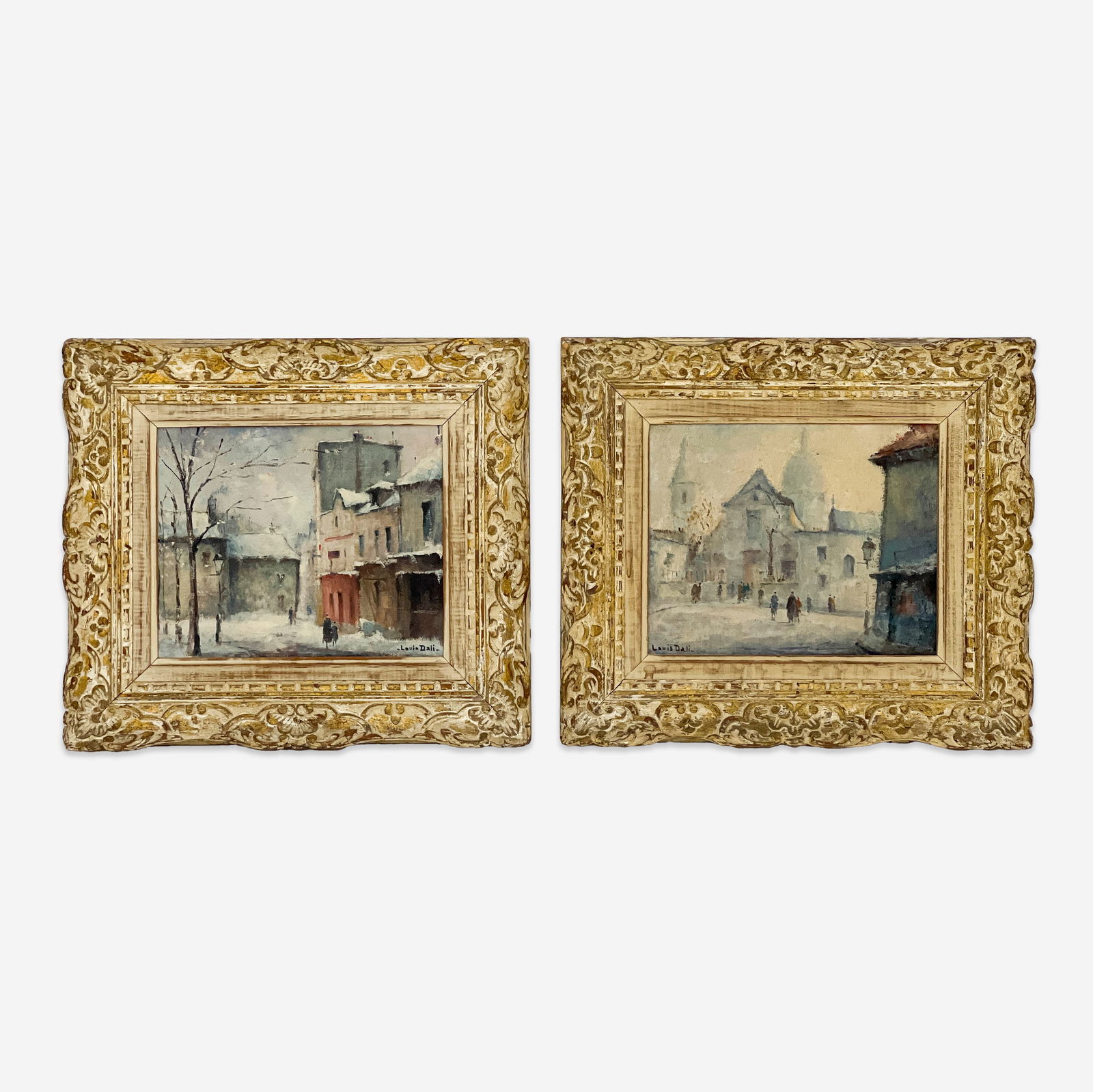 Louis Dalat - Untitled (Street Scenes), Group of 2 (1 of 5)