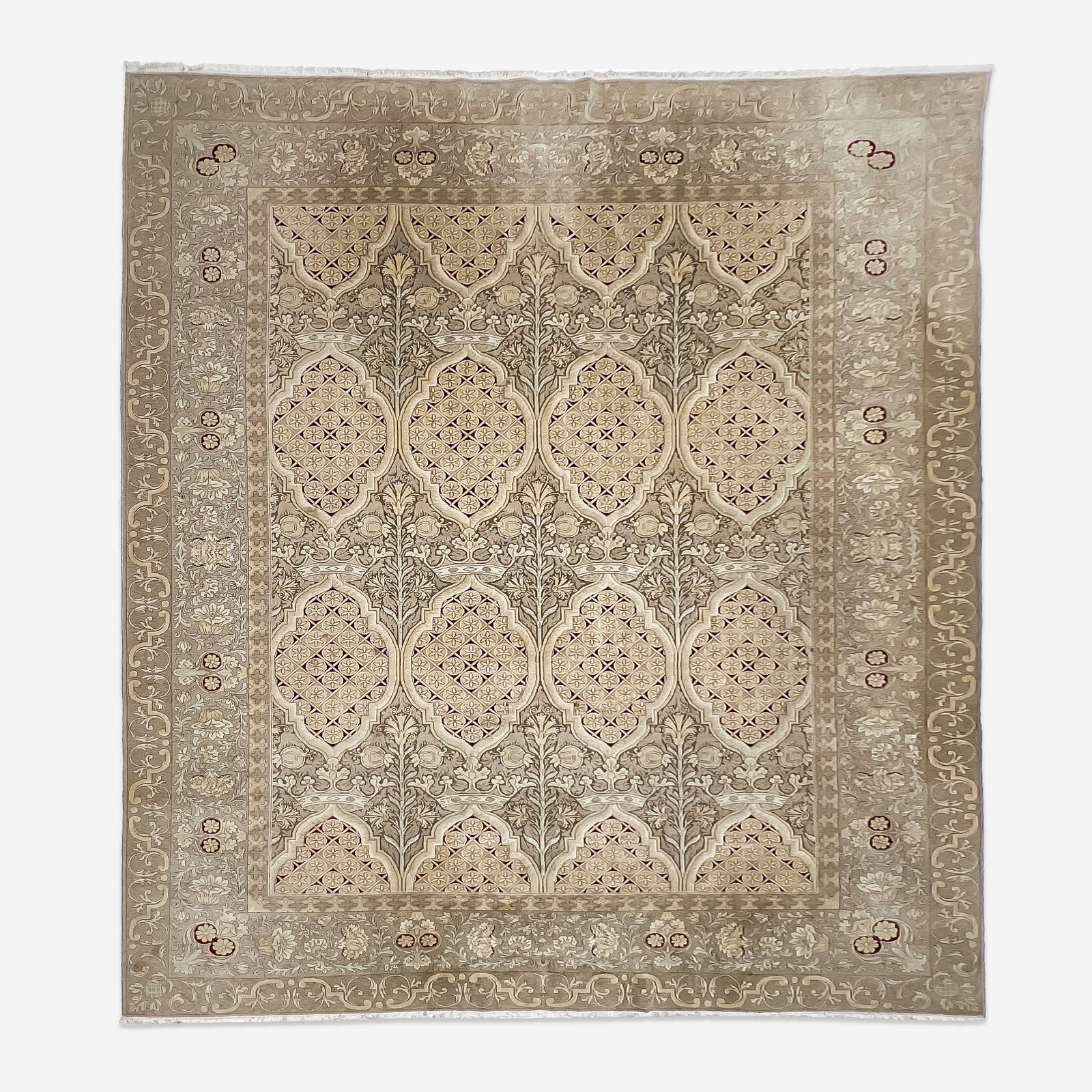 Contemporary Handmade Aubusson Style Carpet (1 of 3)