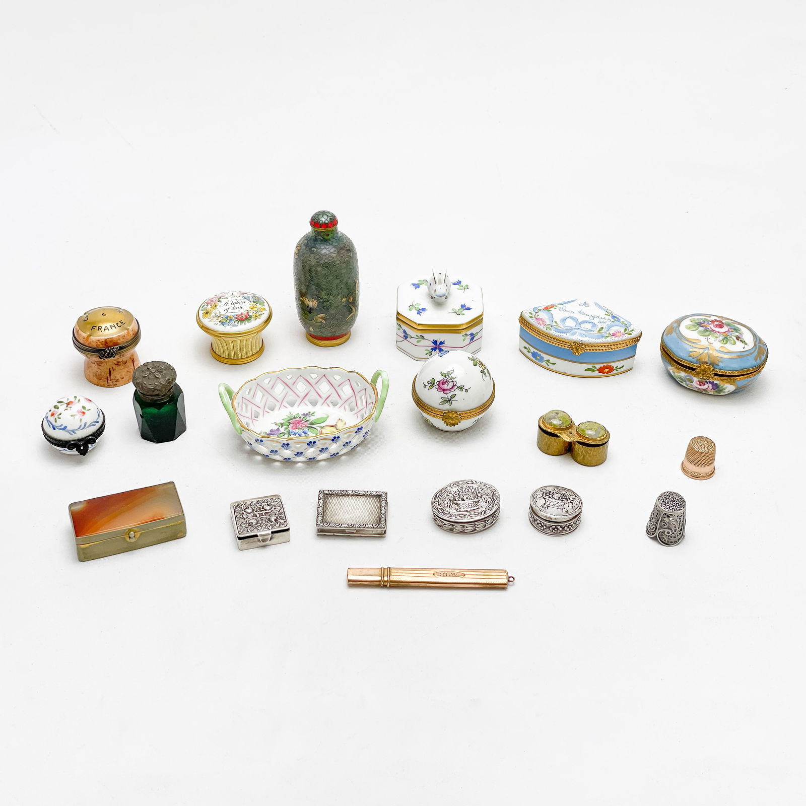Assorted Pill Boxes and Other Articles (1 of 3)