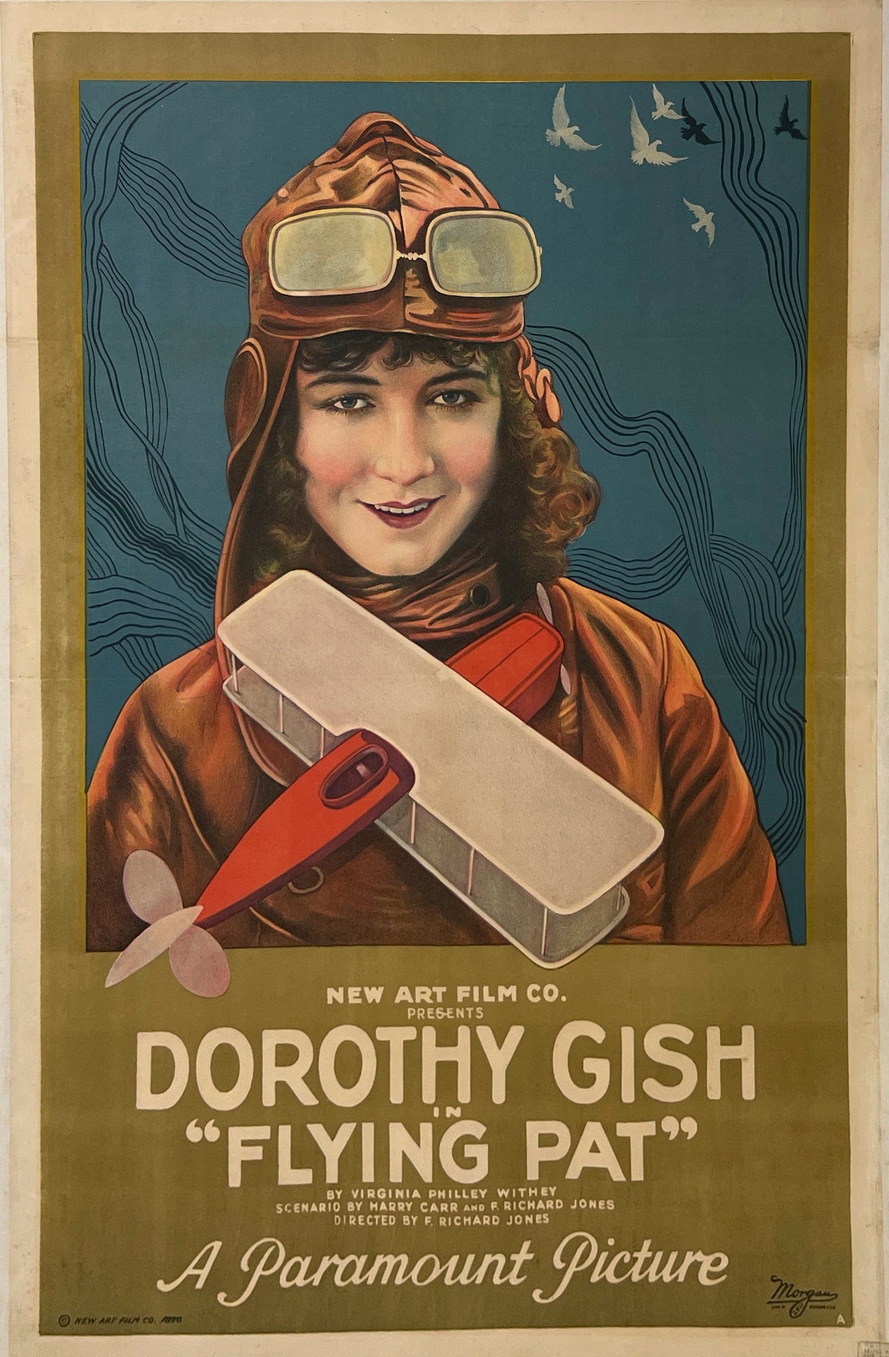 Flying Pat (1920), Original Movie Poster (1 of 1)