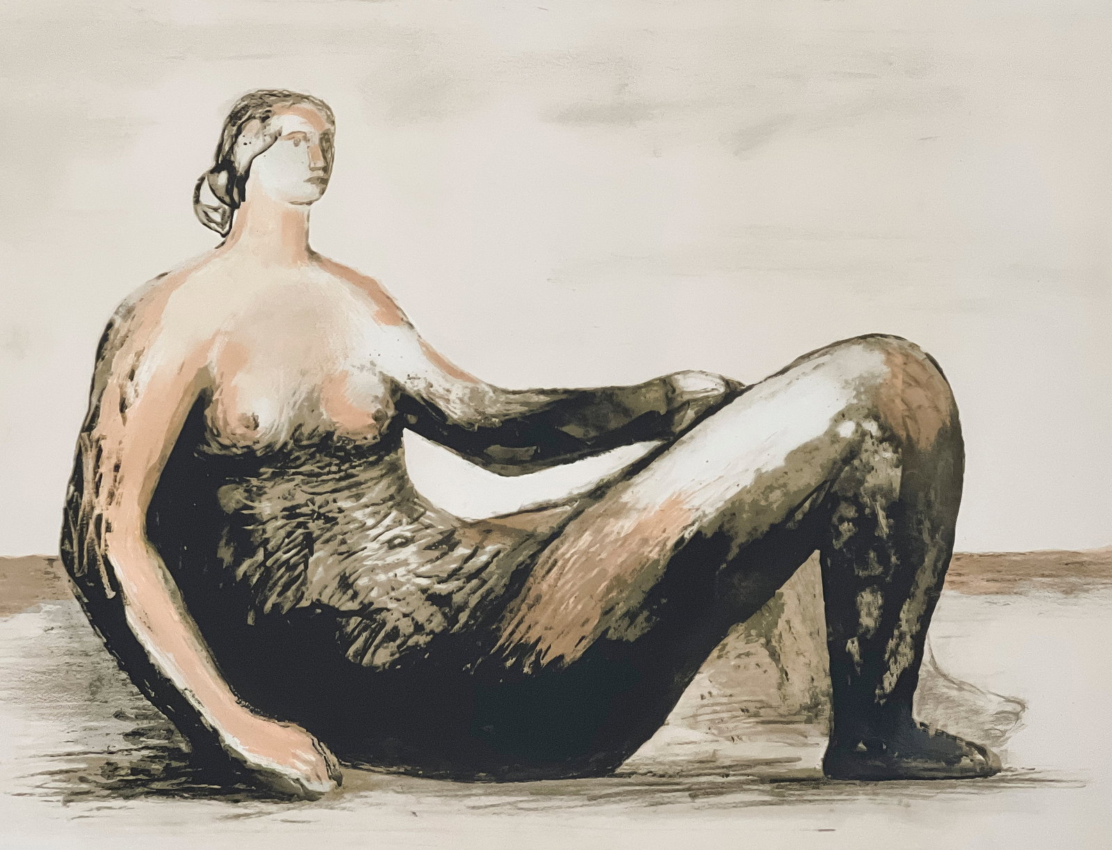 Henry Moore - Reclining Woman IV (1 of 5)
