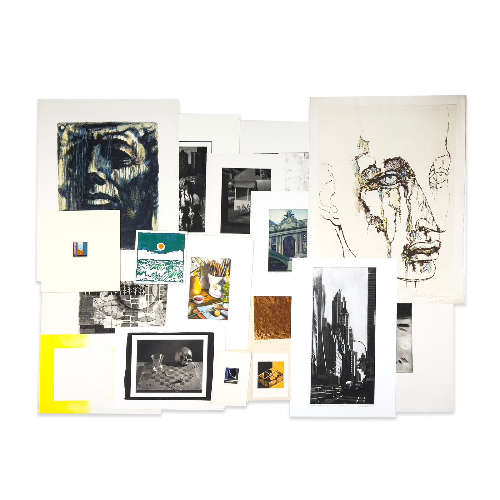 Collection of Modern Prints, Group of 17 (1 of 8)