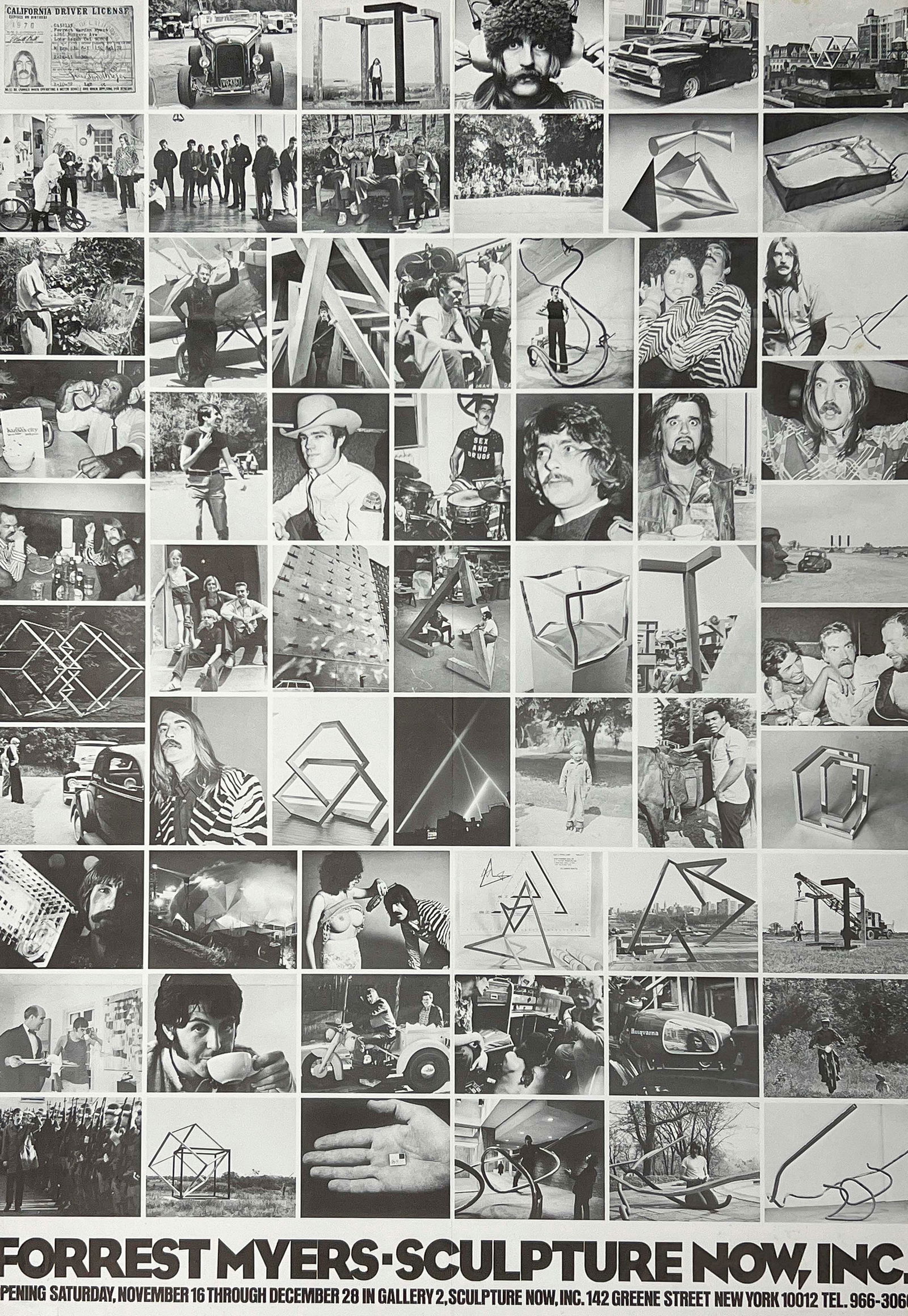 Forrest Myers - Sculpture Now, Inc. Exhibition Poster (1 of 4)