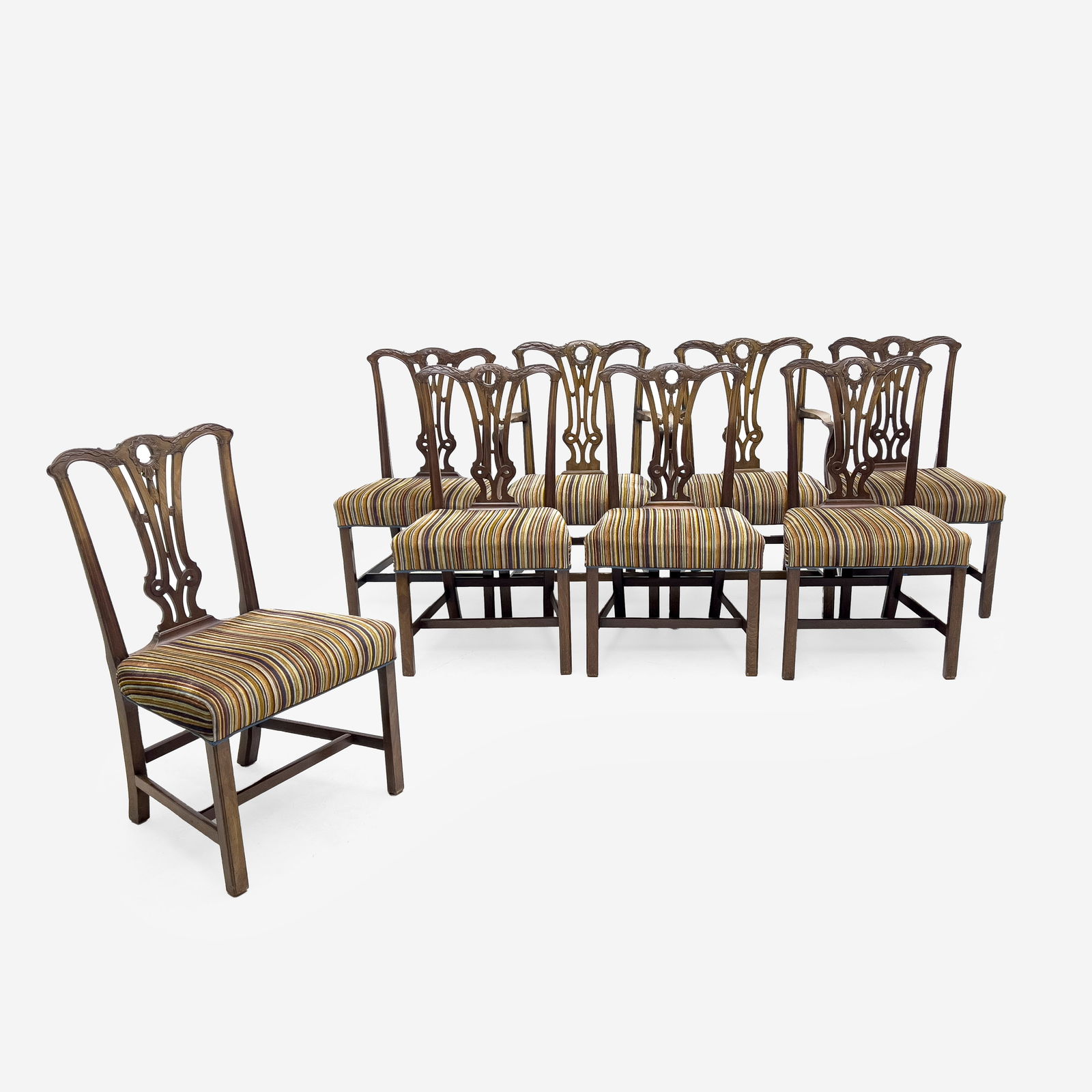 Chippendale Dining Chairs, Group of 8 (1 of 6)