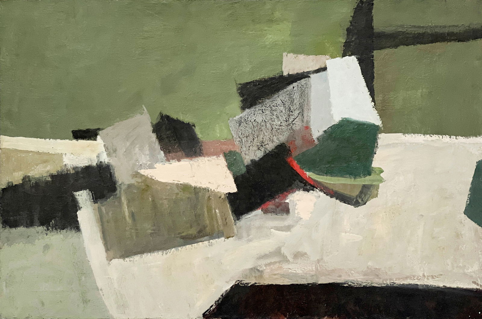 Lionel Gilbert - Still Life: Lot 112 Lionel Gilbert American (1912-2005) Still Life oil on canvas signed verso 24 x 36 inches unframed Provenance: Collection of Paul Ehrlich