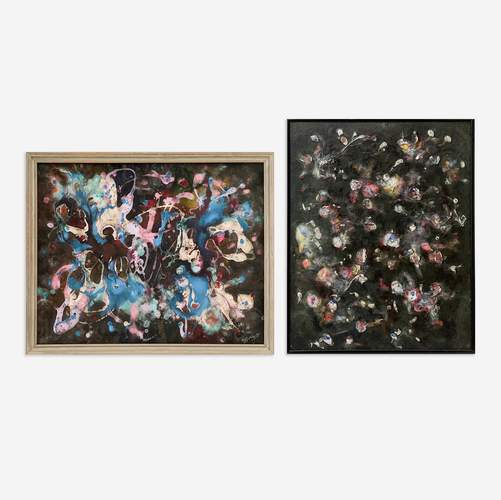 Morley Melden  - Multi Colored Compositions, Group of 2 (1 of 5)