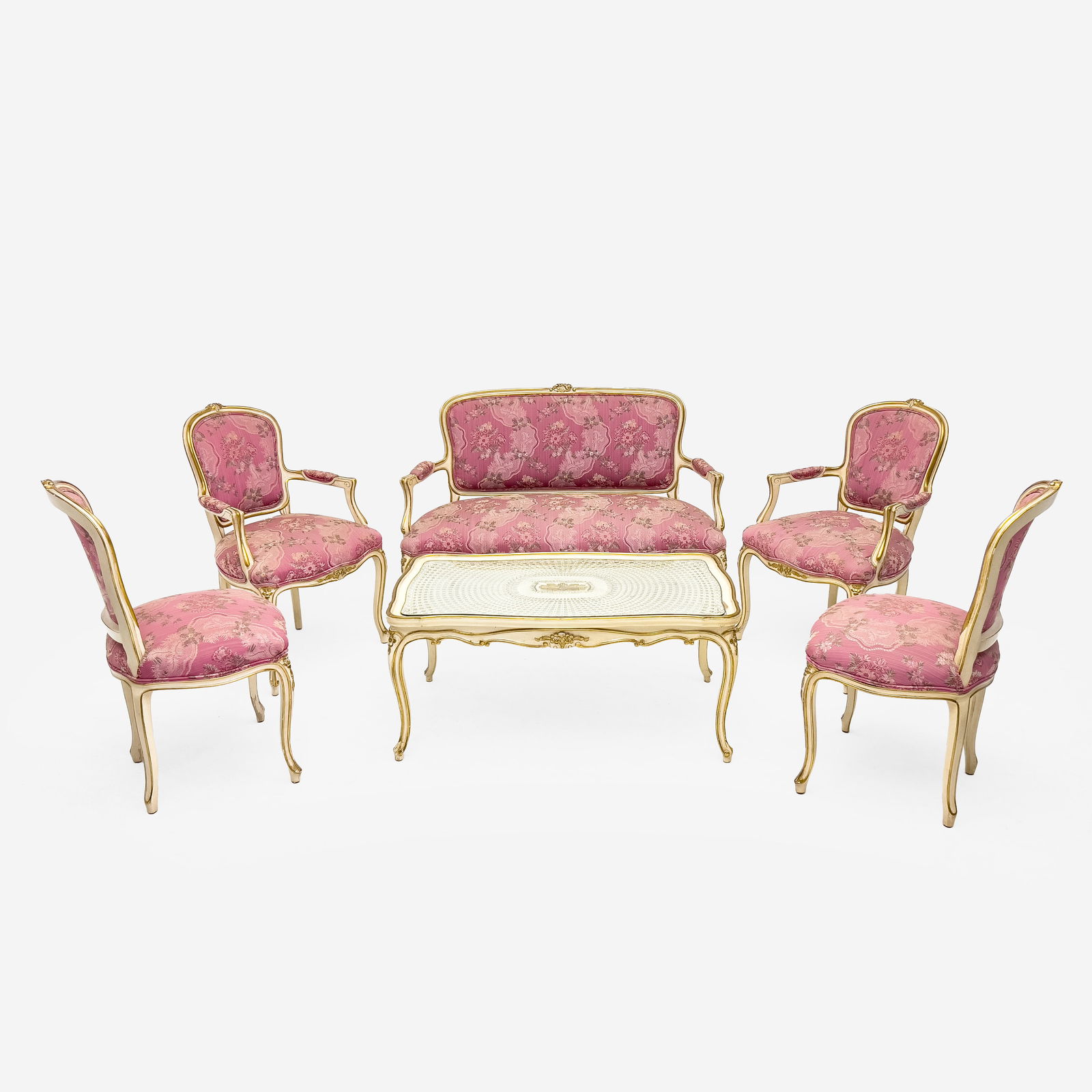 Louis XVI Salon Style Suite, Group of 6 (1 of 7)