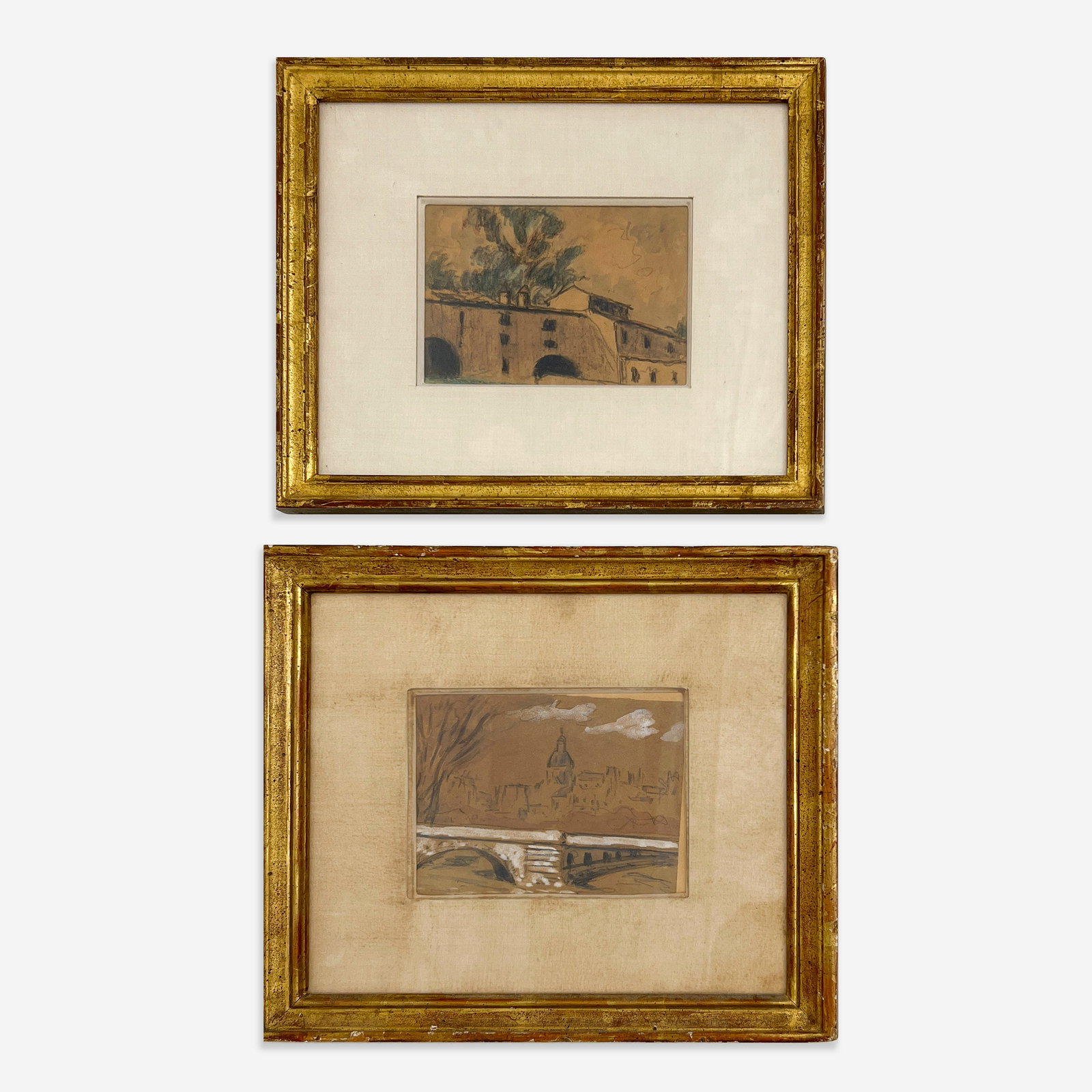 Victor-Joseph Roux-Champion - Landscape Drawings, Group of 2 (1 of 5)