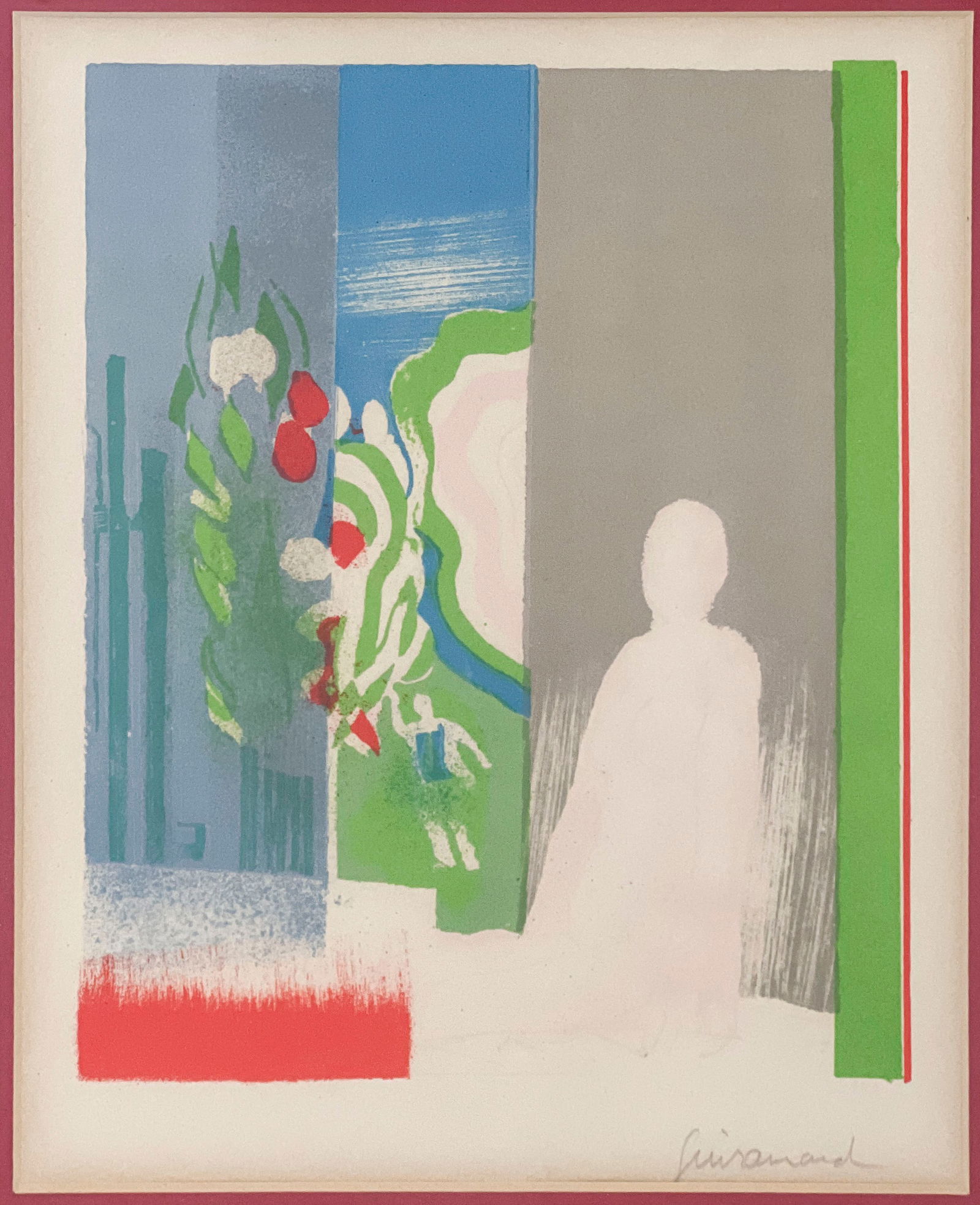 Paul Guiramand - Untitled (Figure by Window) (1 of 4)