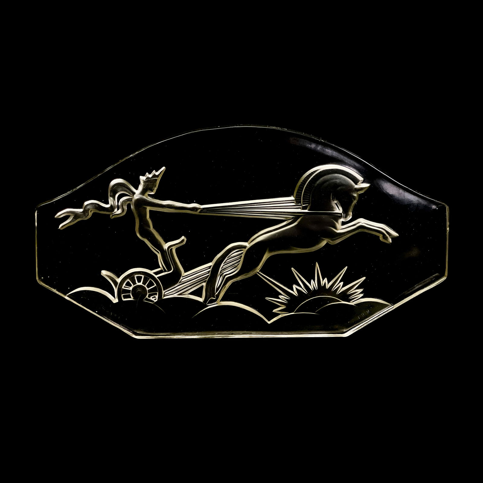 French Glass Plaque (1 of 7)