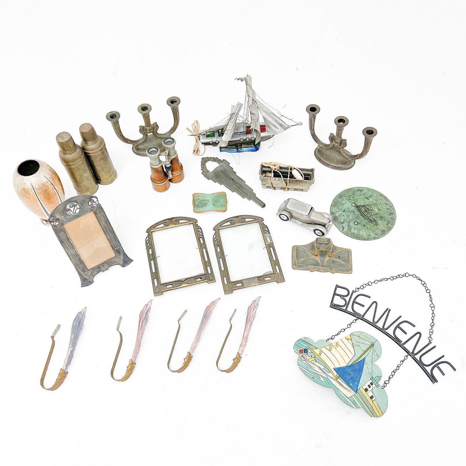 Art Nouveau Articles and Desk Accessories, Group of 21 (1 of 5)