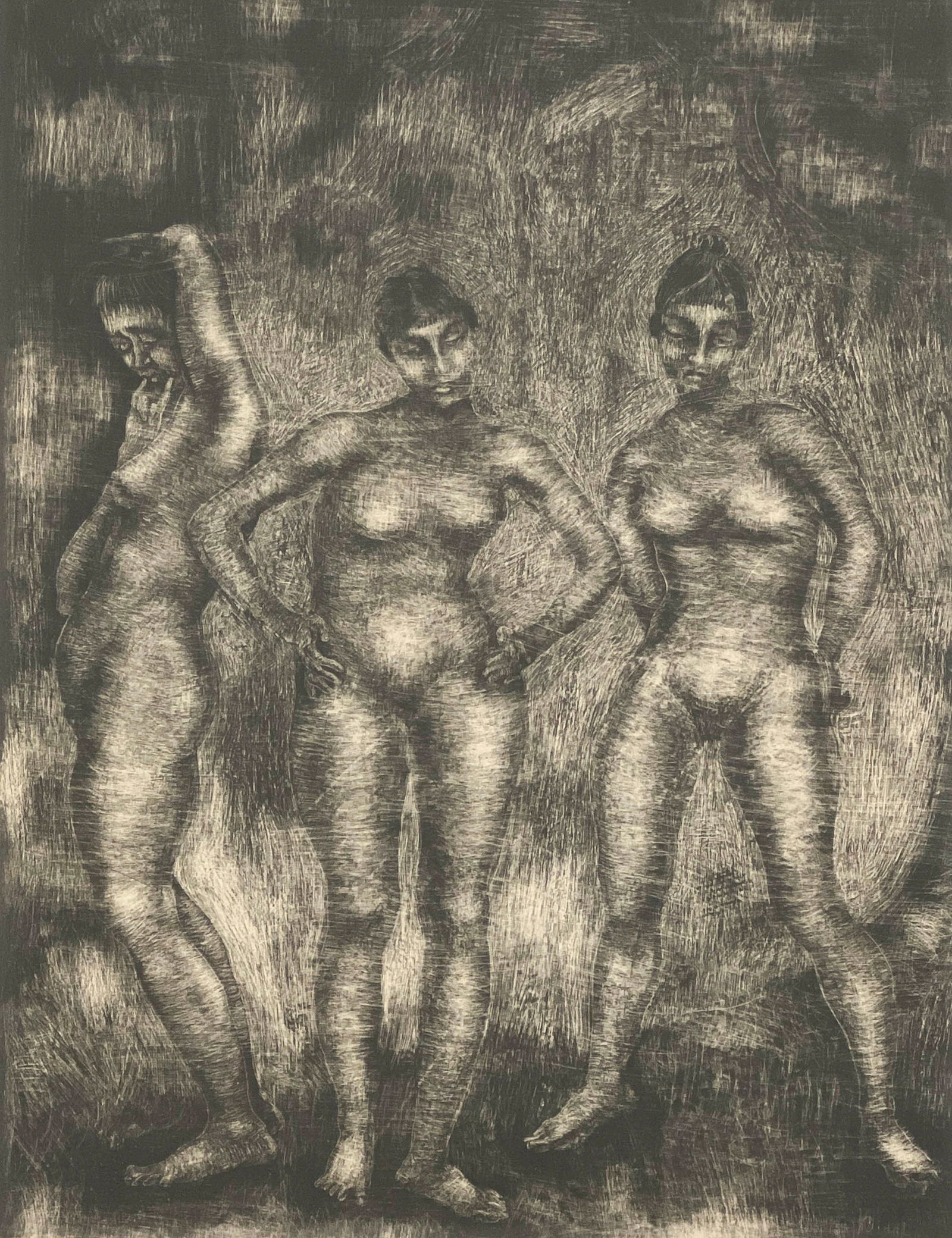 George Biddle - The Three Graces (1 of 5)
