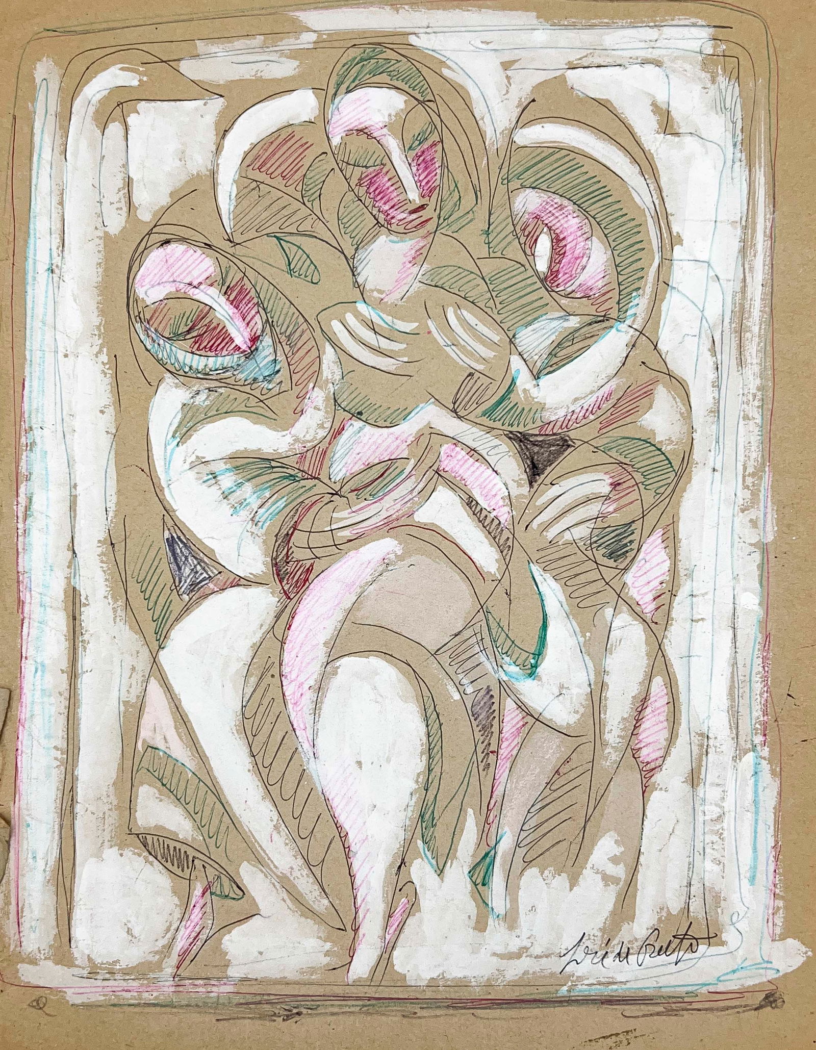 Jose De Creeft - Untitled (Three Figures) (1 of 4)