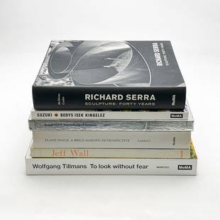 Art Books: Lot 24 Art Books including Plane Image: A Brice Marden Retrospective, Richard Serra : Sculpture - Forty Years, and Guggenheim International Exhibition, 1971 catalog largest: 12 1/4 x 9 3/4 inches Pro