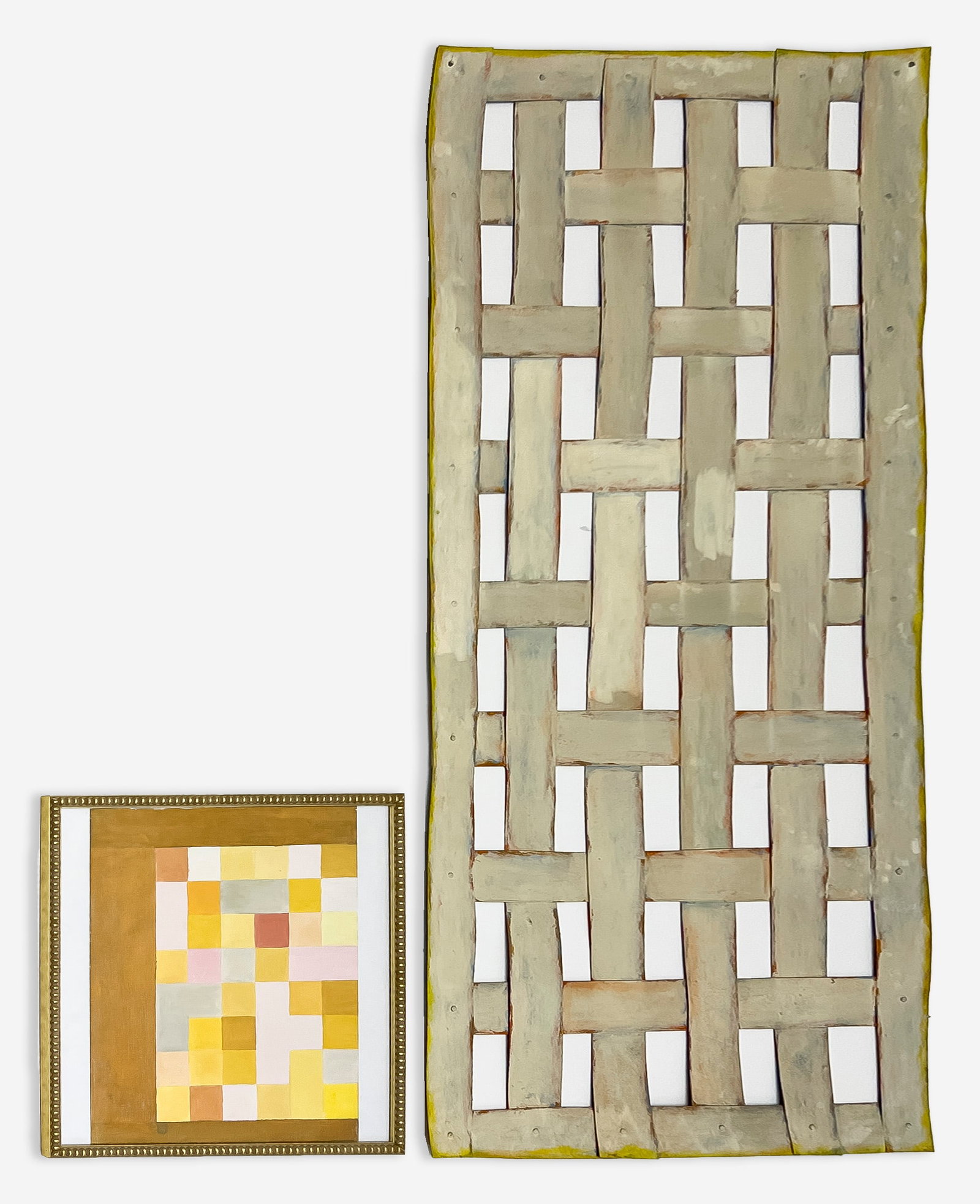 Tom Holland - Untitled (Geometirc Composition) / Malibu Series #27 (2 Works) (1 of 5)