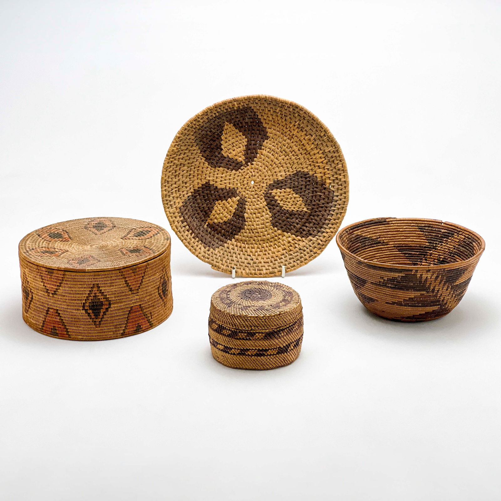 Pre-Columbian - Woven Baskets, Group of 4 (1 of 5)