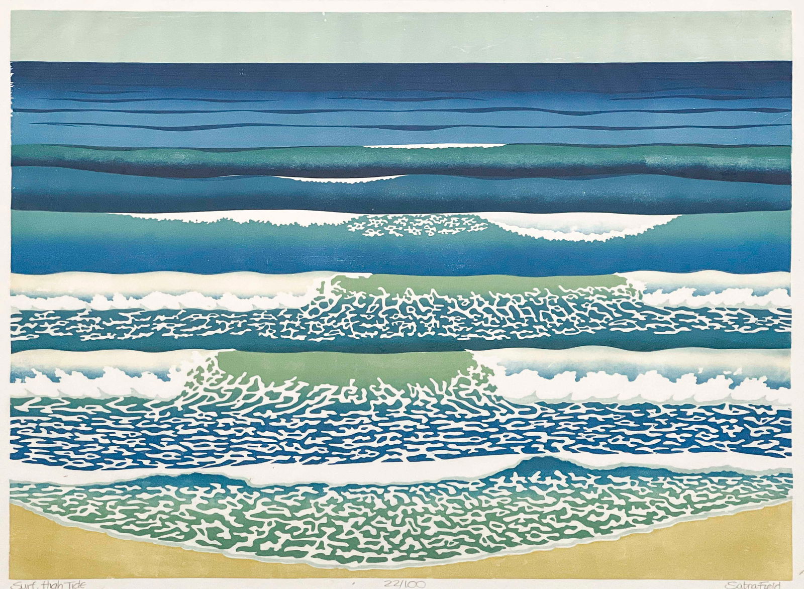 Sabra Johnson Field - Surf, High Tide (1 of 4)