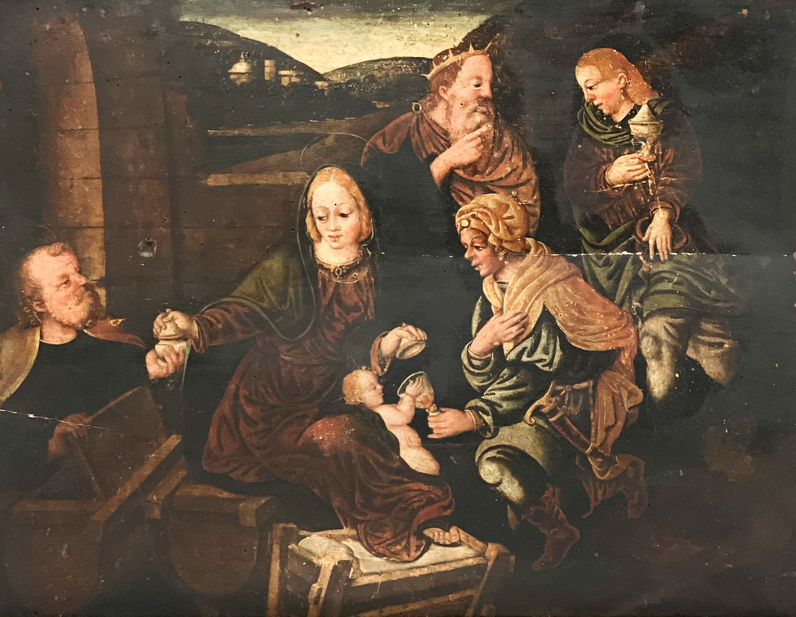 European School - Untitled (Nativity Scene) (1 of 4)