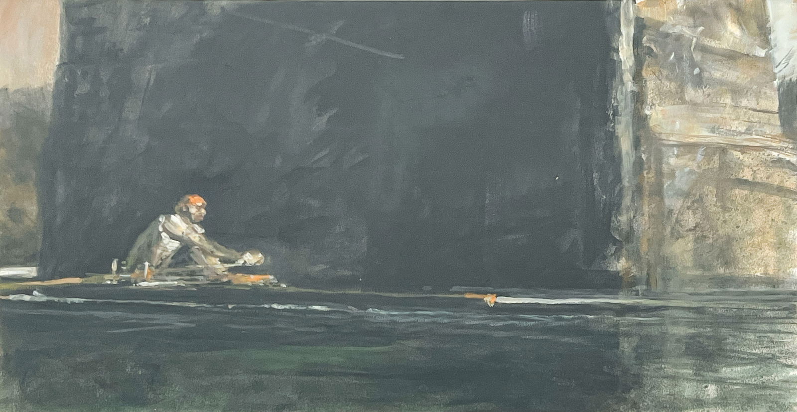 William Thomson - Untitled (Man Rowing) (1 of 3)